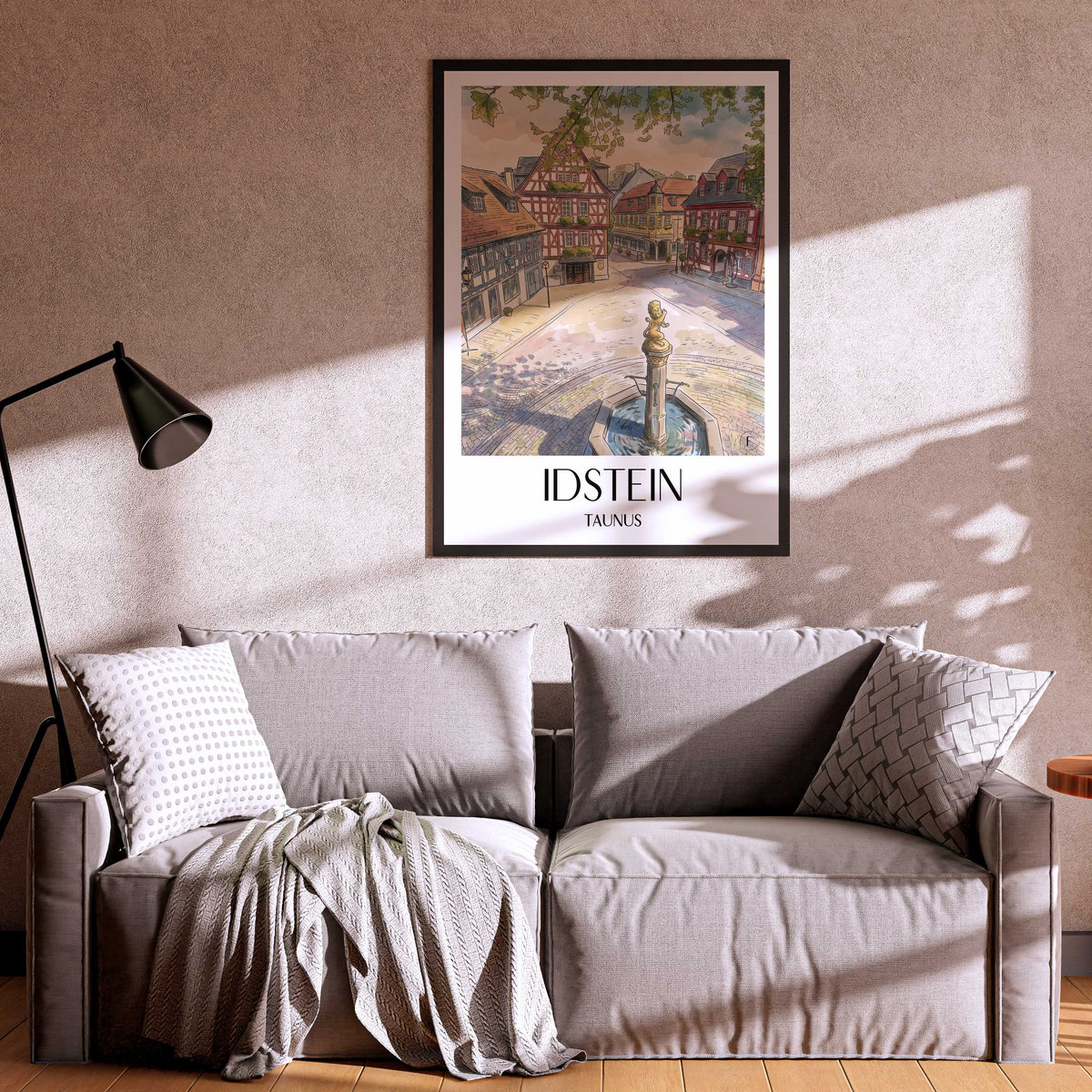 idstein-taunus-deutschland-poster-aquarell