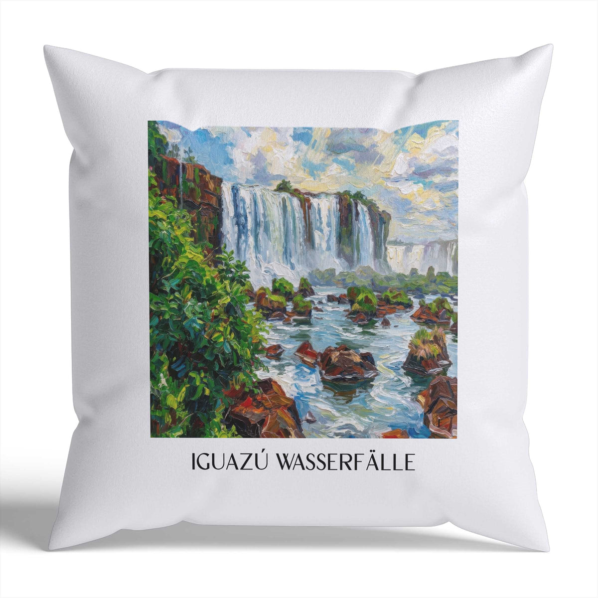iguazú-wasserfälle-südamerika-südamerika-kissenbezug-oil-painting-oelgemaelde