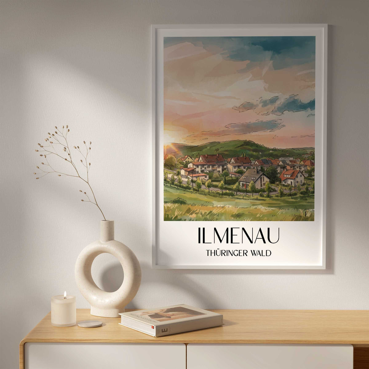 ilmenau-thüringer-wald-deutschland-poster-aquarell