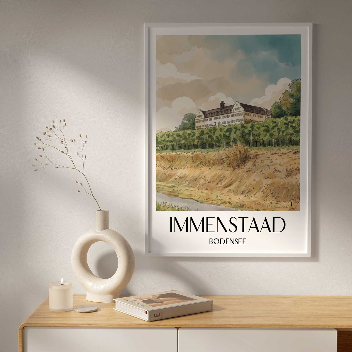 immenstaad-bodensee-deutschland-poster-aquarell