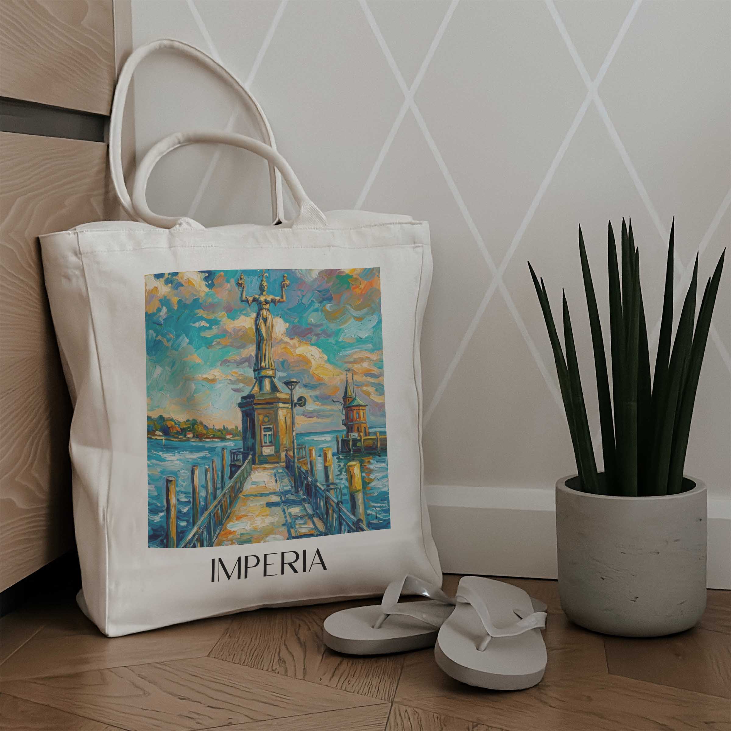 imperia-konstanz-deutschland-einkaufstasche-oil-painting-oelgemaelde