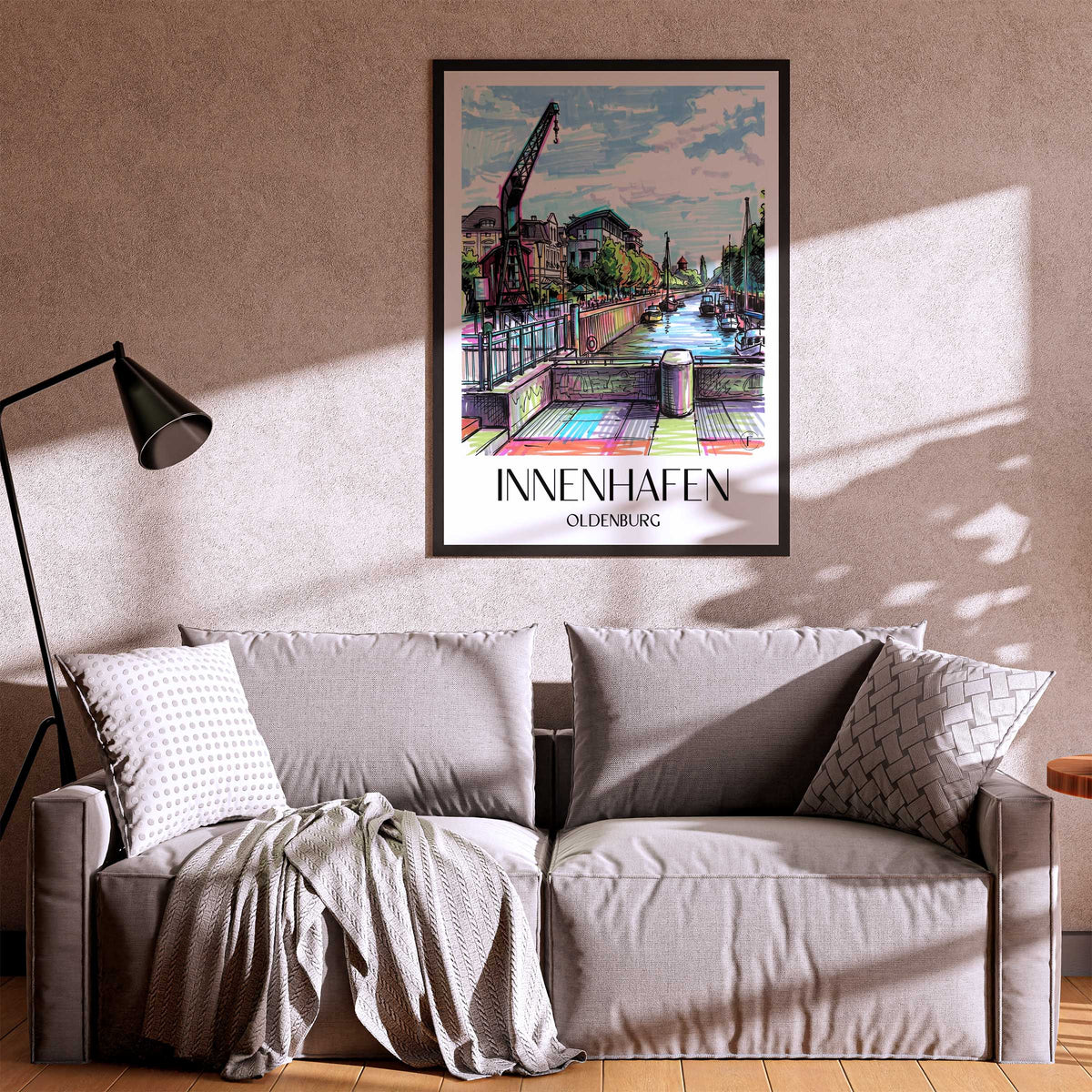 innenhafen-oldenburg-deutschland-poster-graffiti