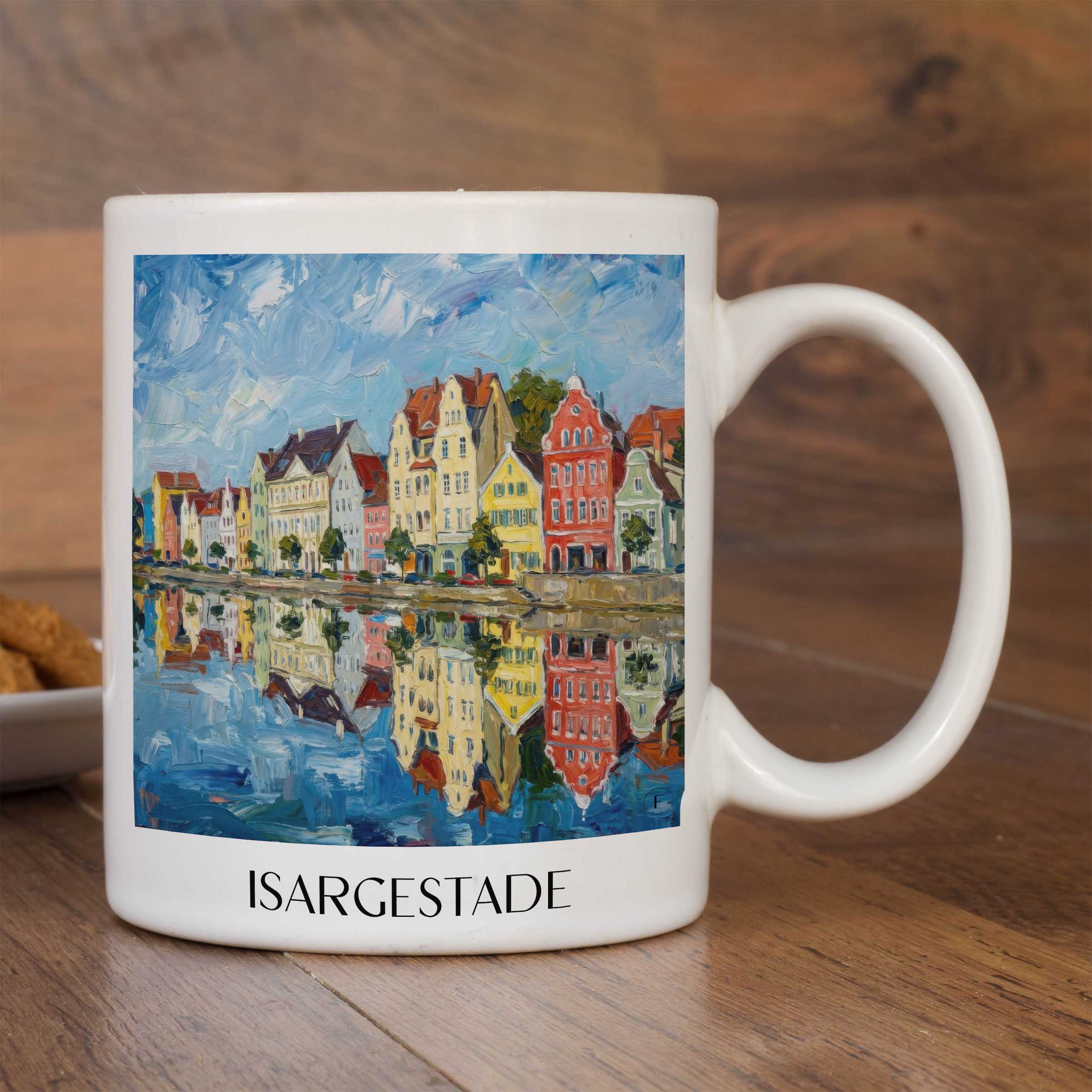 isargestade-landshut-deutschland-kaffeebecher-oil-painting-oelgemaelde