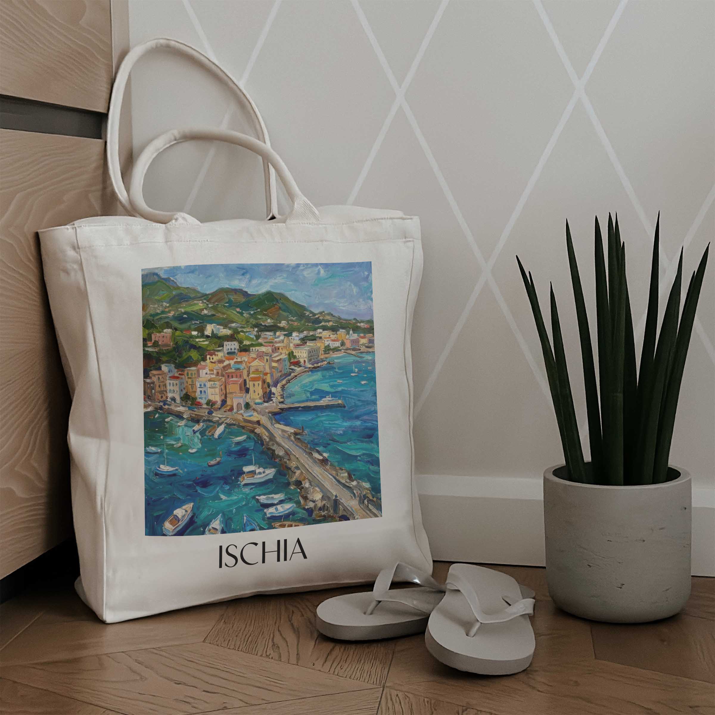 ischia-kampanien-italien-einkaufstasche-oil-painting-oelgemaelde
