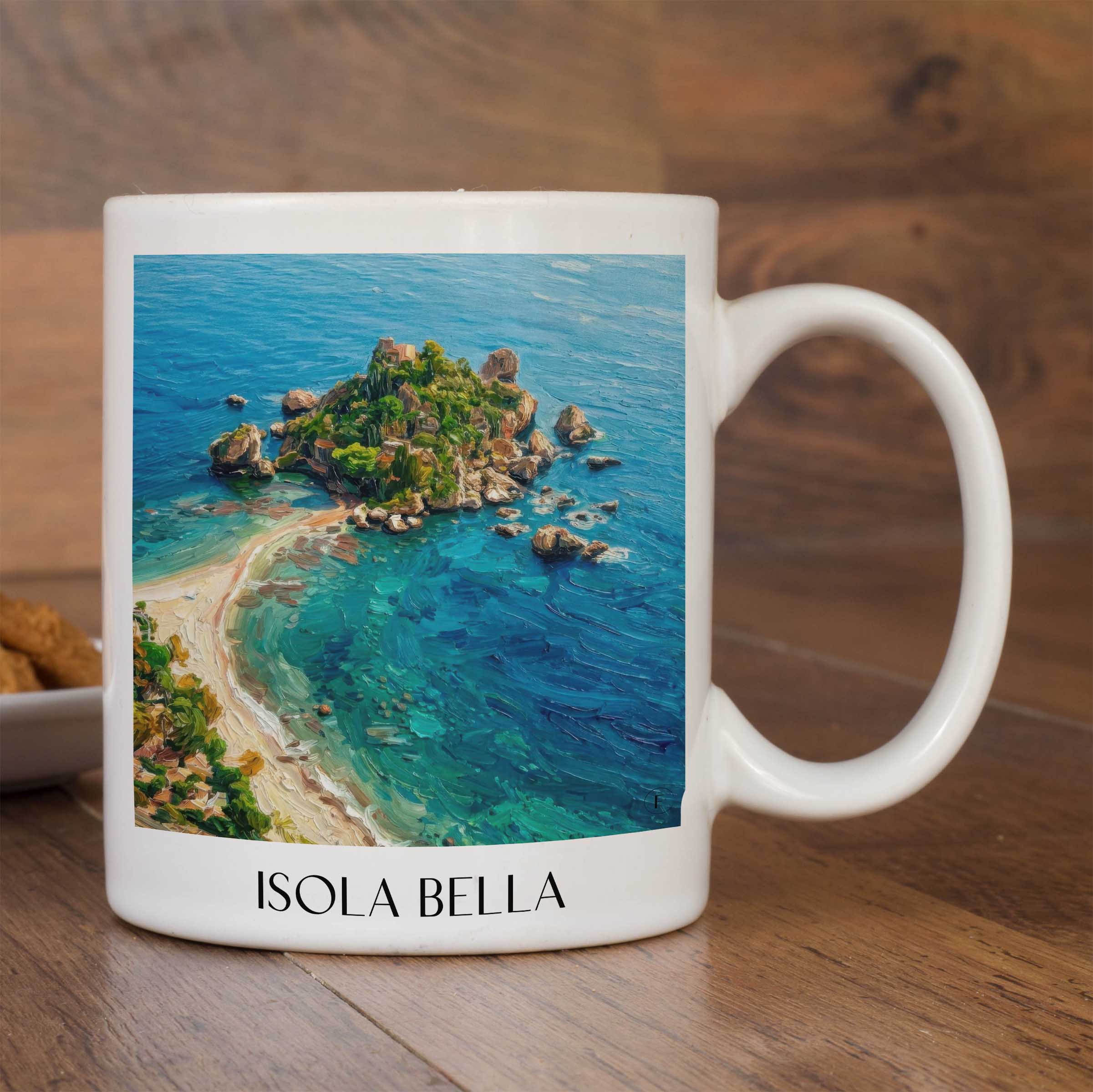 isola-bella-taormina-italien-kaffeebecher-oil-painting-oelgemaelde