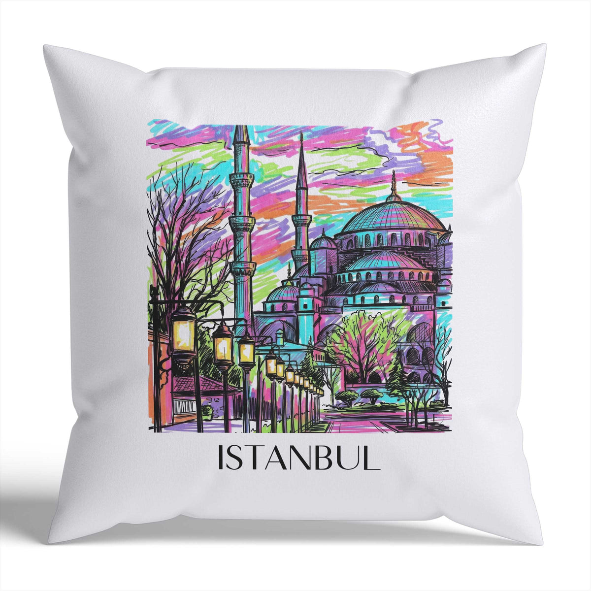 istanbul-türkei-türkei-kissenbezug-graffiti