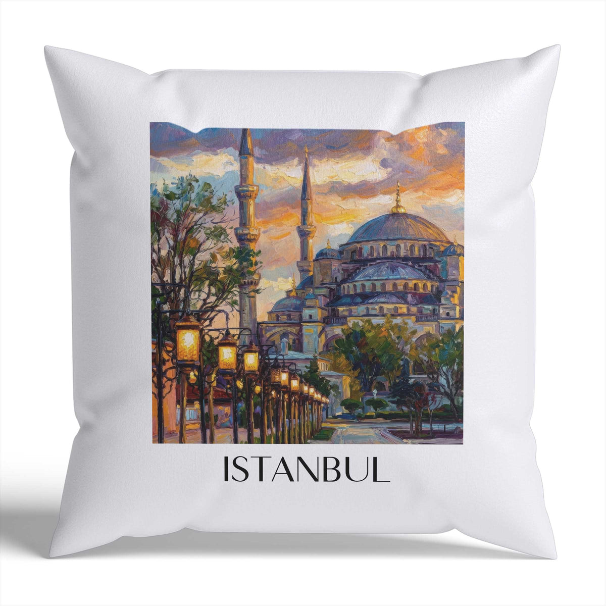istanbul-türkei-türkei-kissenbezug-oil-painting-oelgemaelde