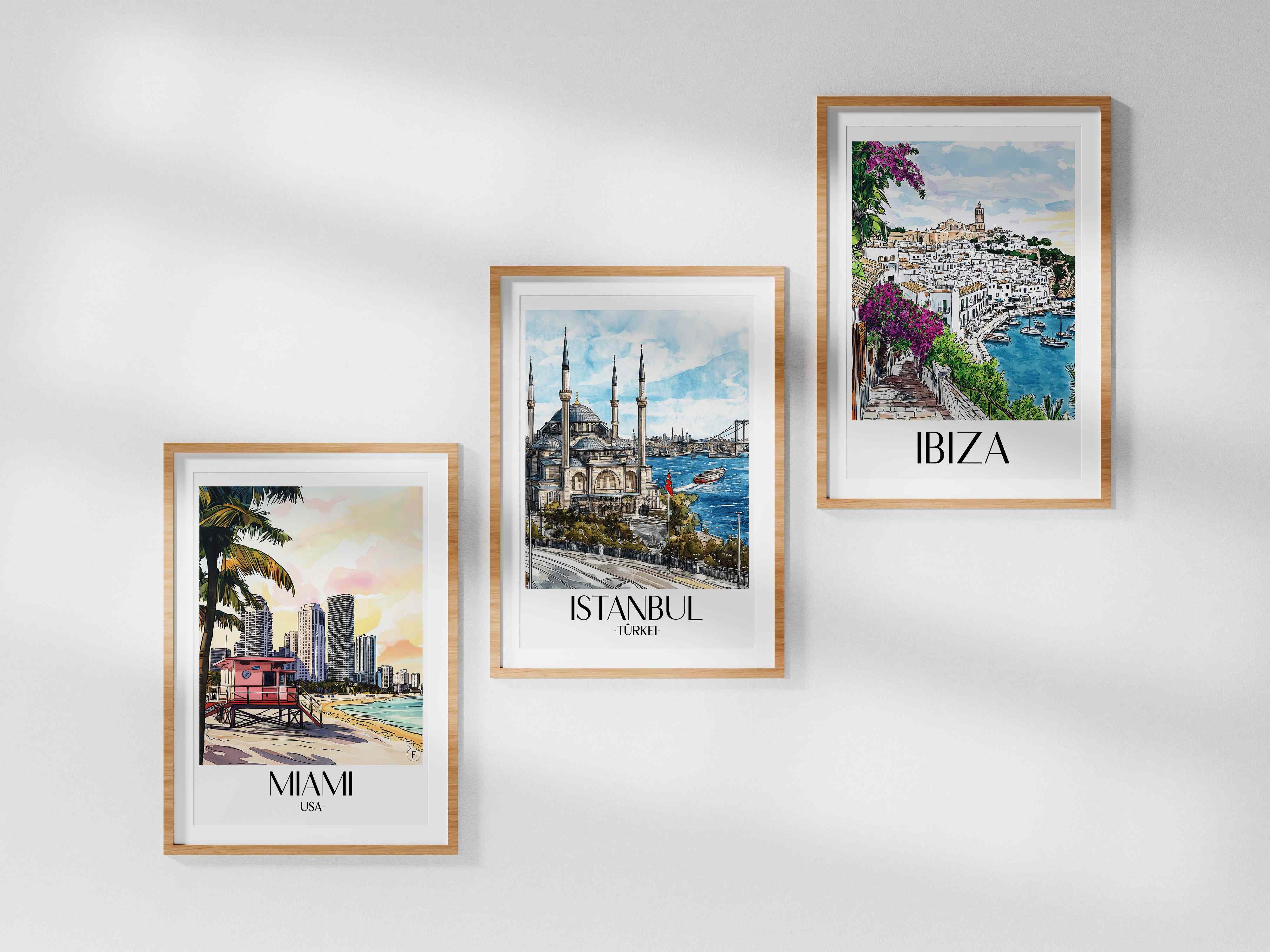 istanbul-türkei-poster-aquarell