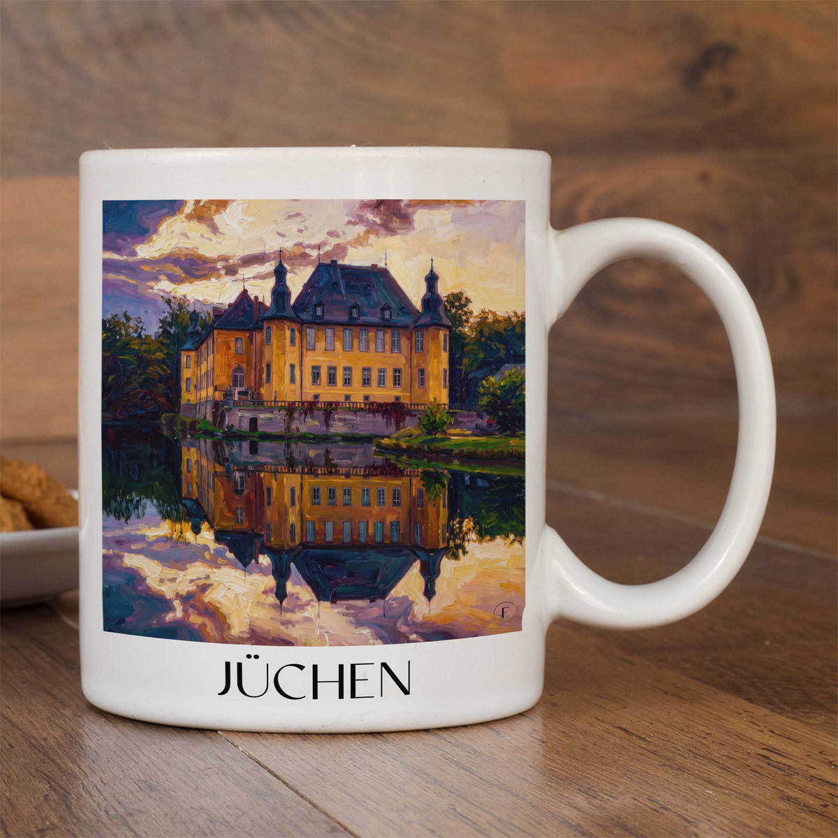 jüchen-niederrhein-deutschland-kaffeebecher-oil-painting-oelgemaelde