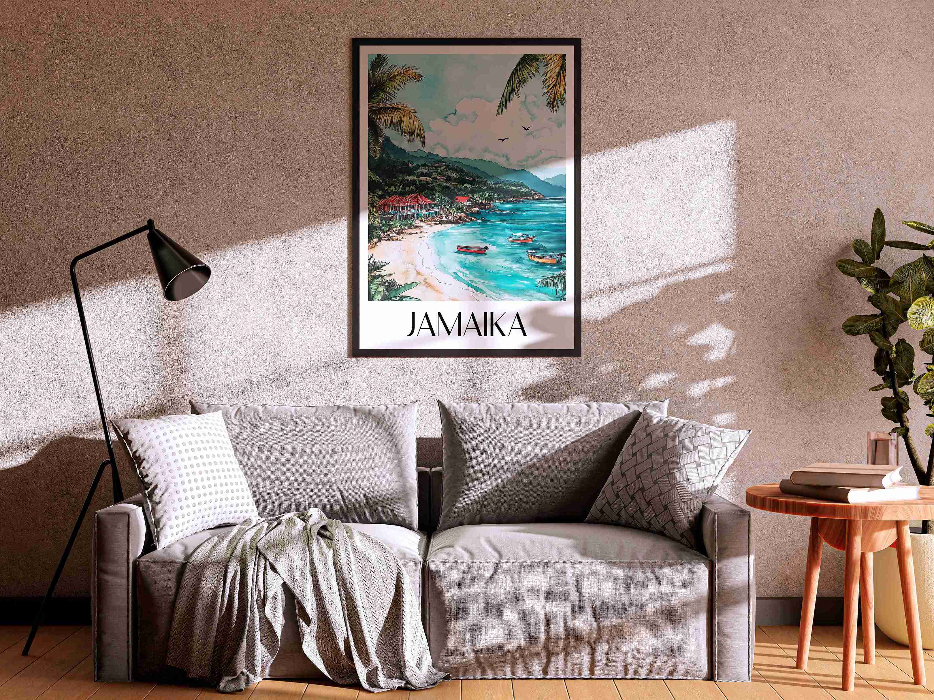 jamaica-jamaika-poster-aquarell