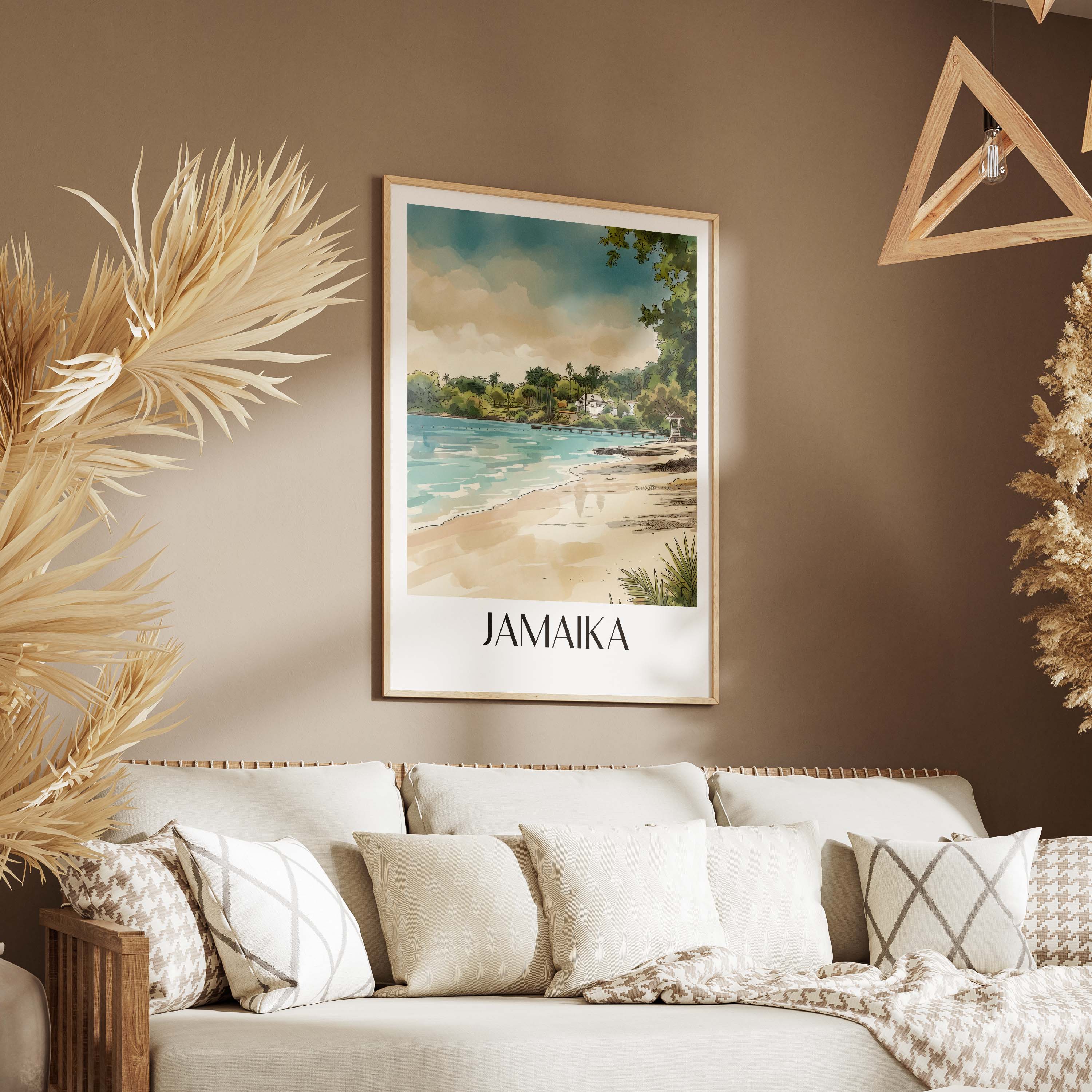 jamaica-jamaika-poster-aquarell