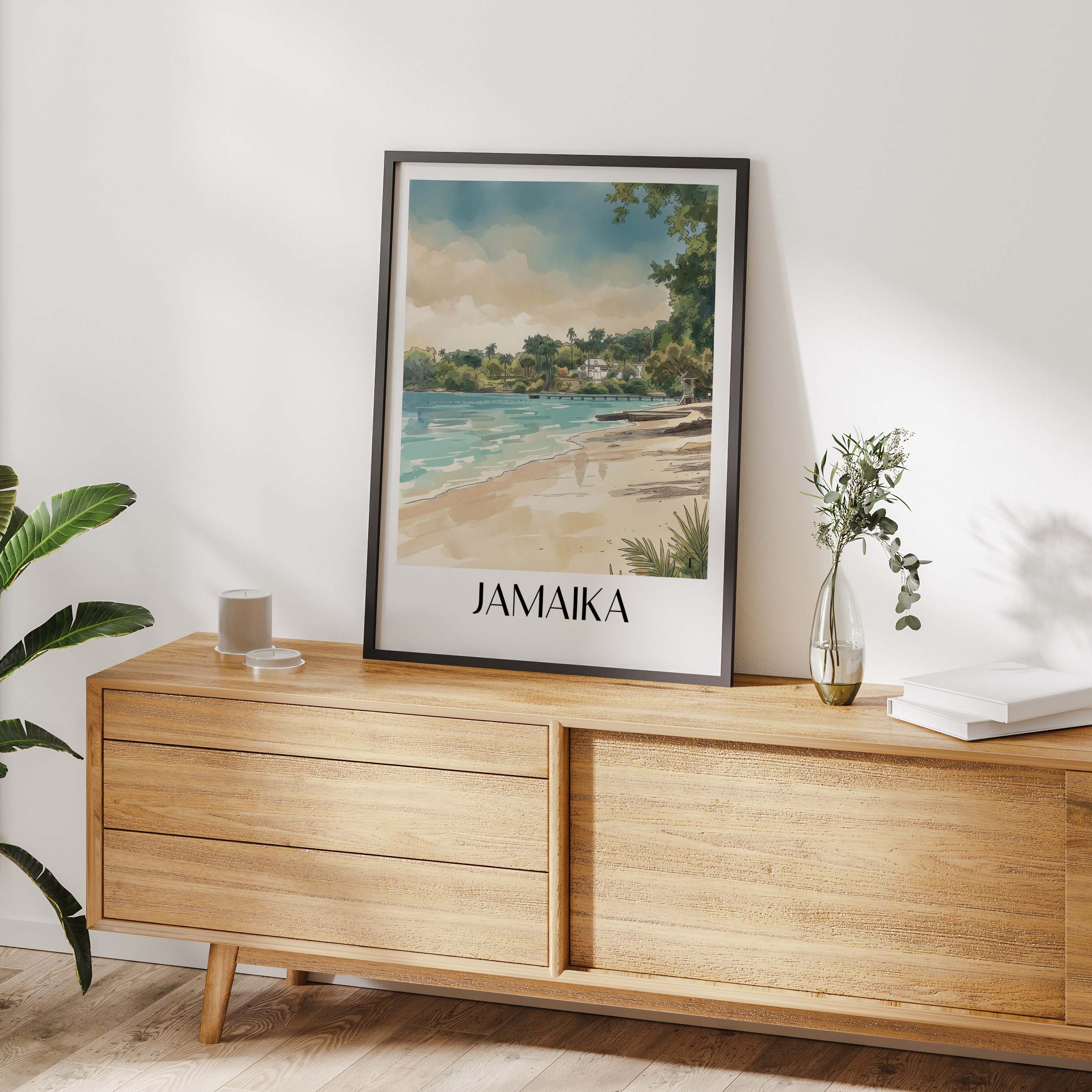jamaica-jamaika-poster-aquarell