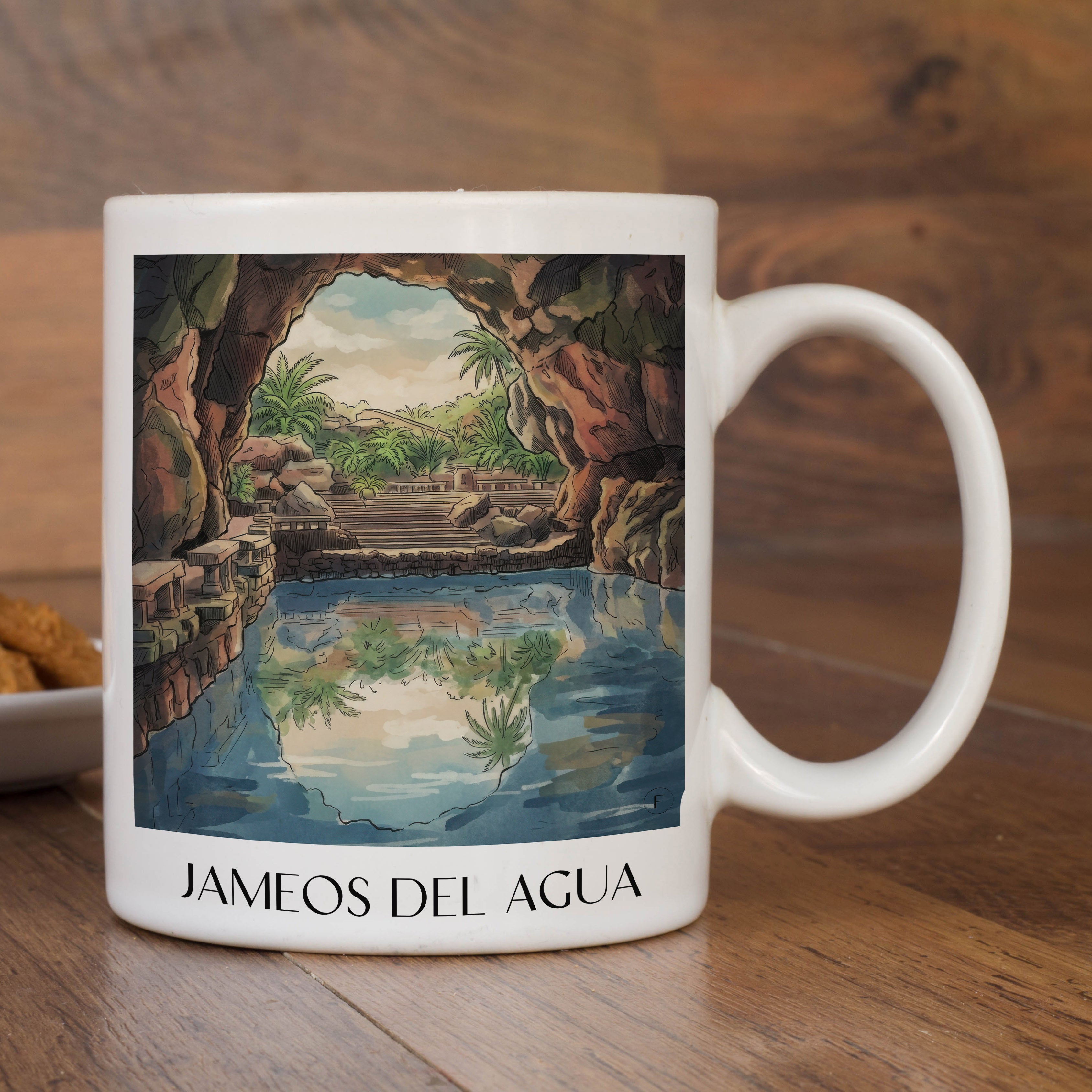jameos-del-agua-lanzarote-spanien-kaffeebecher-aquarell