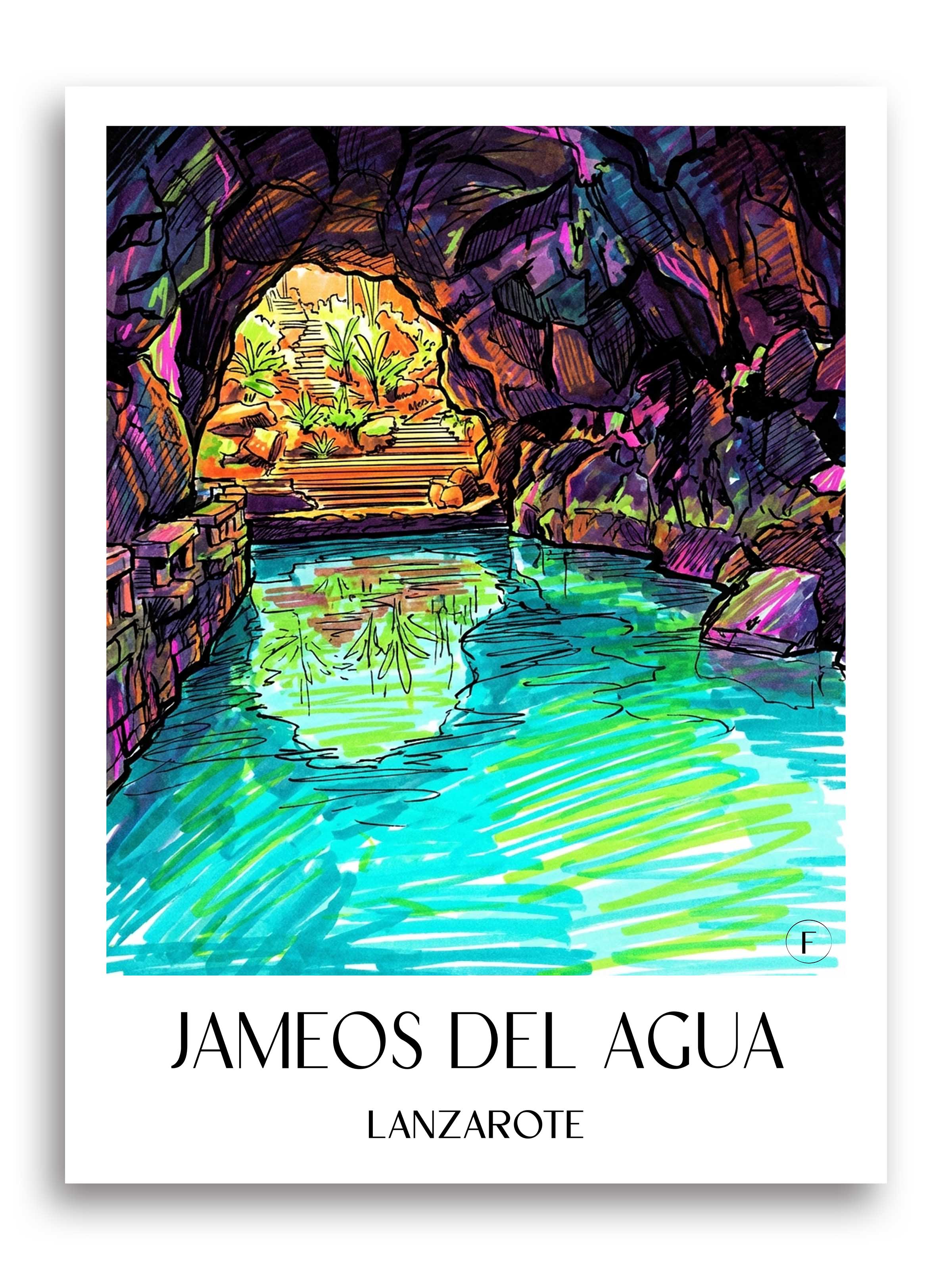 jameos-del-agua-lanzarote-spanien-poster-graffiti
