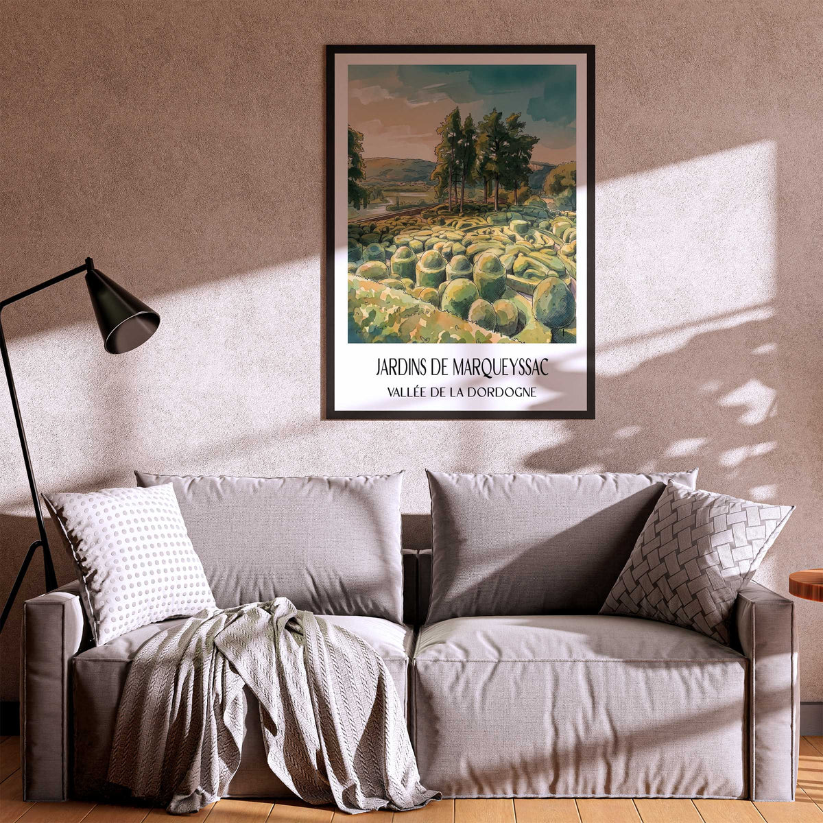 jardins-de-marqueyssac-vallée-de-la-dordogne-frankreich-poster-aquarell