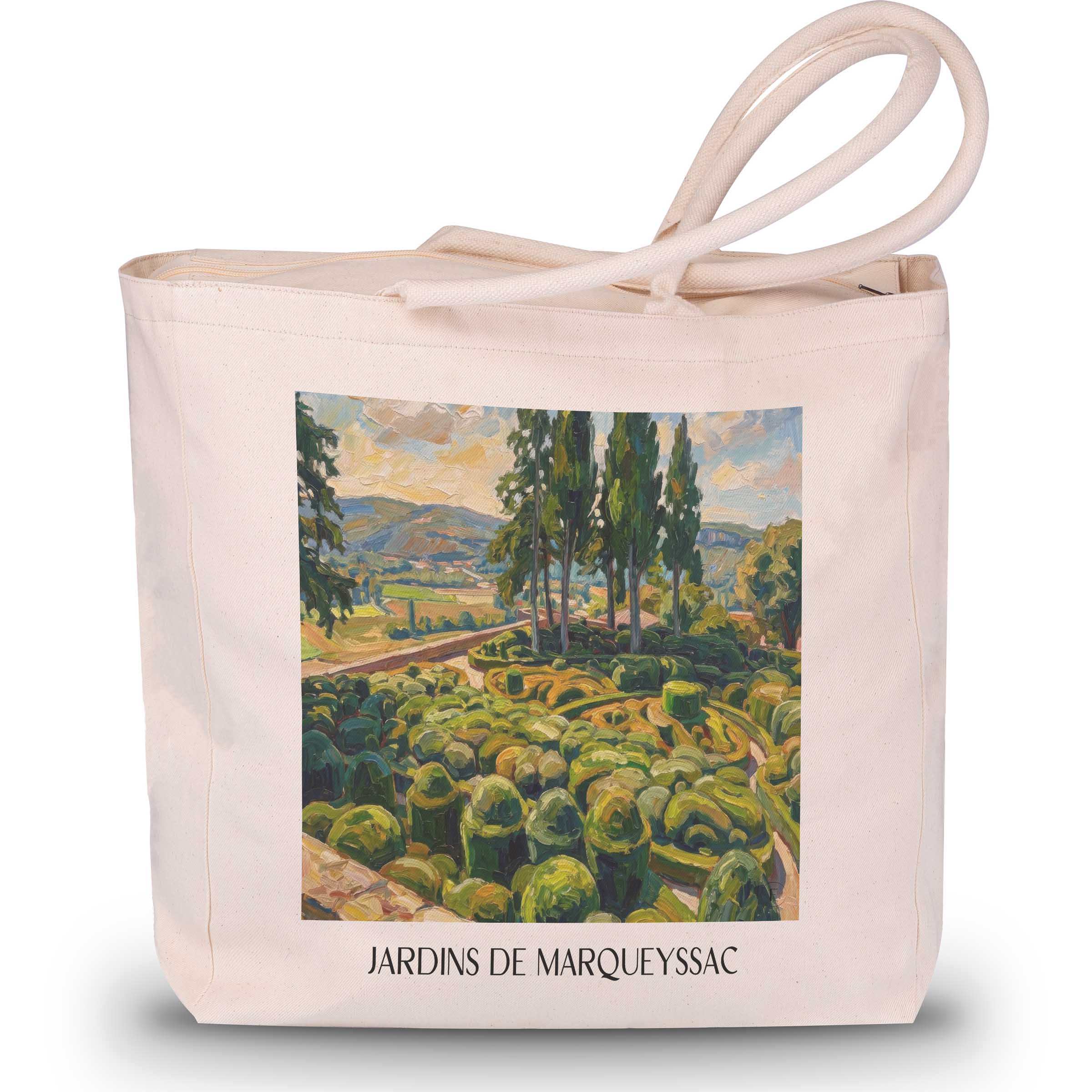 jardins-de-marqueyssac-vallée-de-la-dordogne-frankreich-einkaufstasche-oil-painting-oelgemaelde