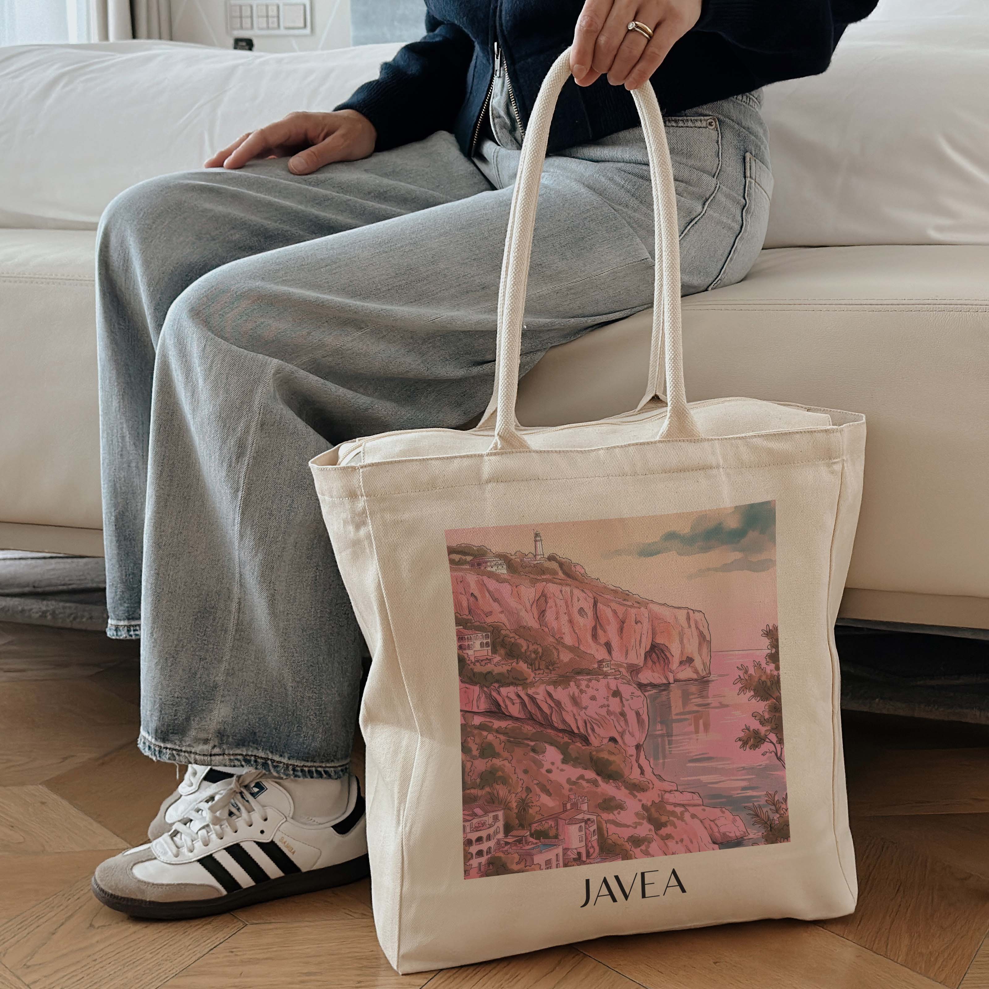 javea-spanien-spanien-einkaufstasche-aquarell-pink-rosa