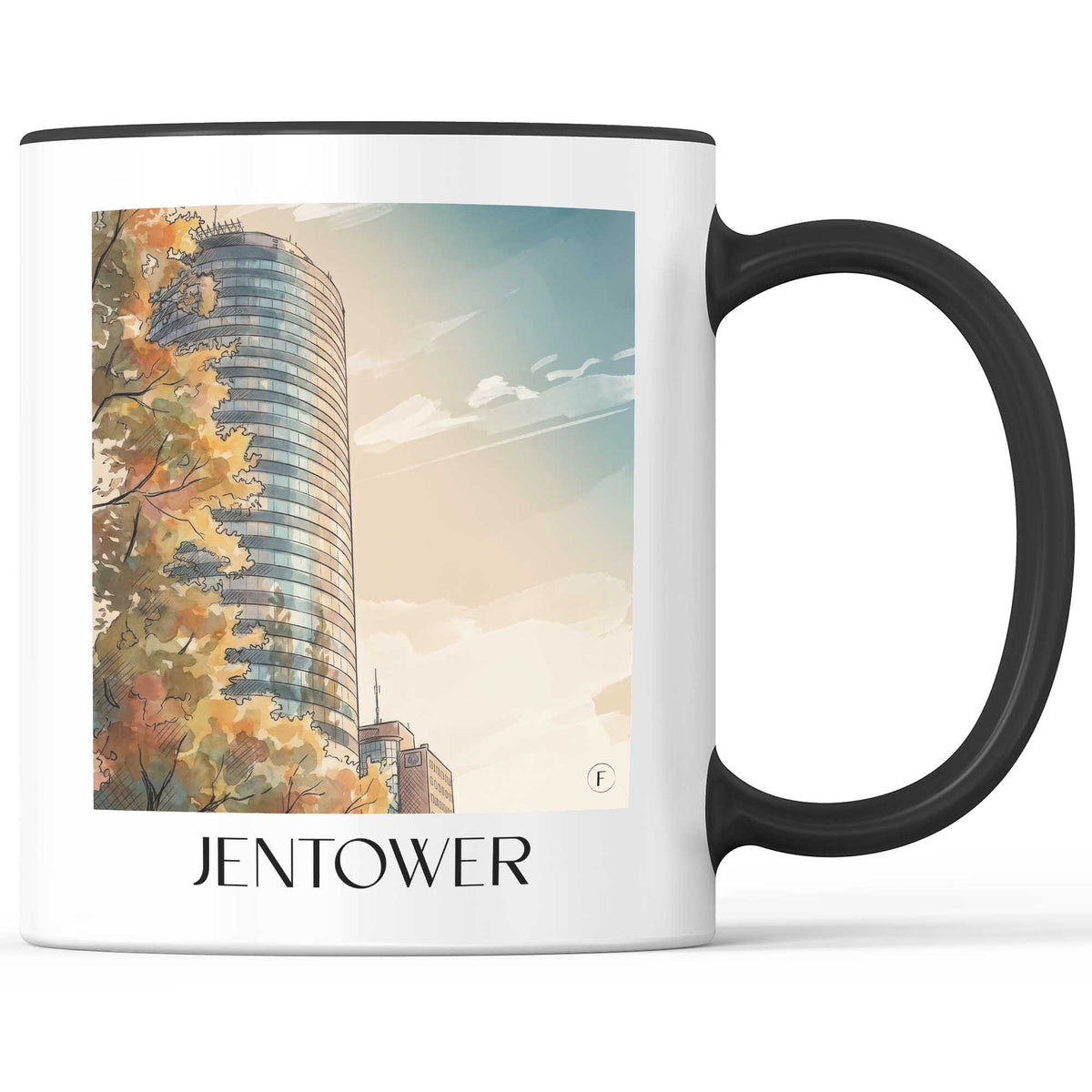 jentower-jena-deutschland-kaffeebecher-aquarell