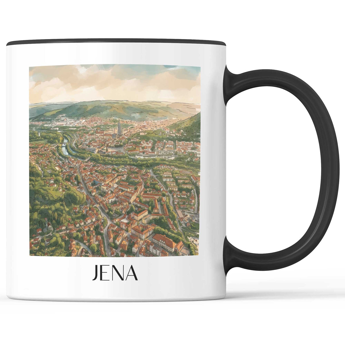 jena-thüringen-deutschland-kaffeebecher-aquarell