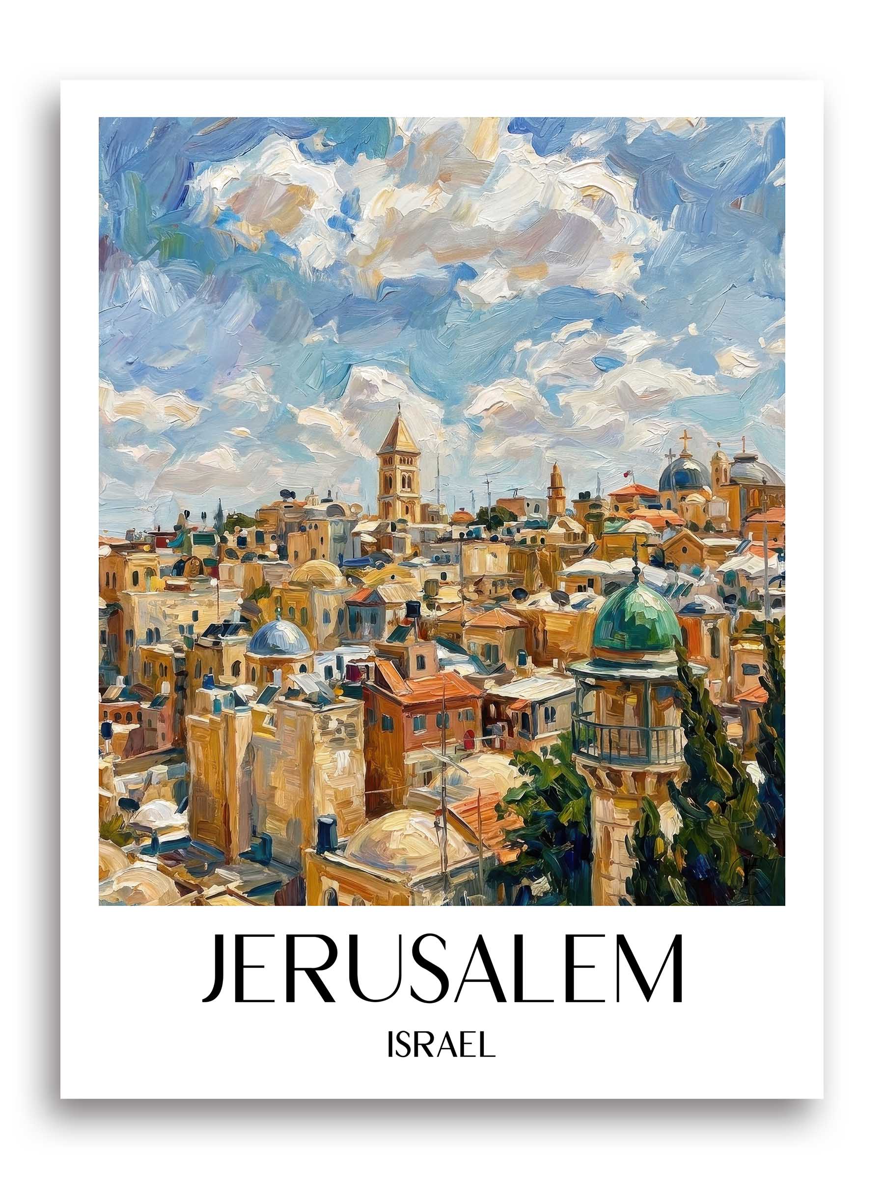 jerusalem-israel-poster-oil-painting-oelgemaelde