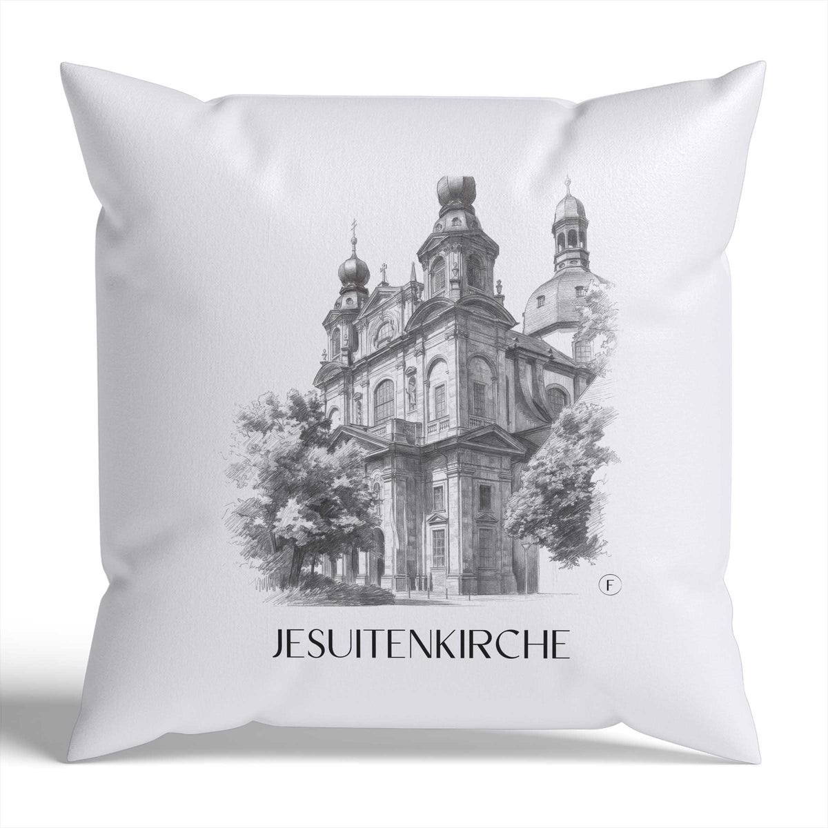 jesuitenkirche-mannheim-deutschland-kissenbezug-bleistift-zeichnung-drawing
