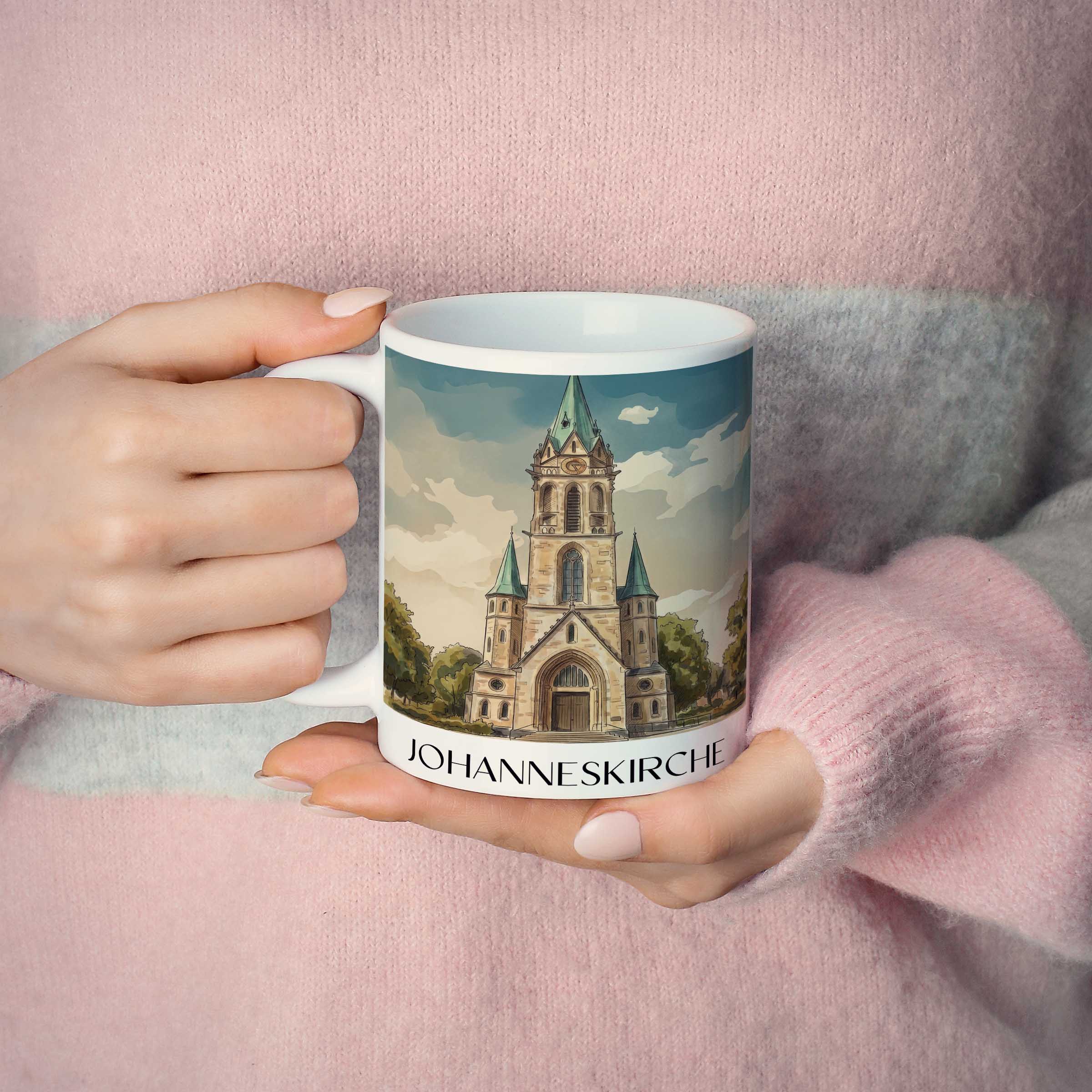 johanneskirche-darmstadt-deutschland-kaffeebecher-aquarell