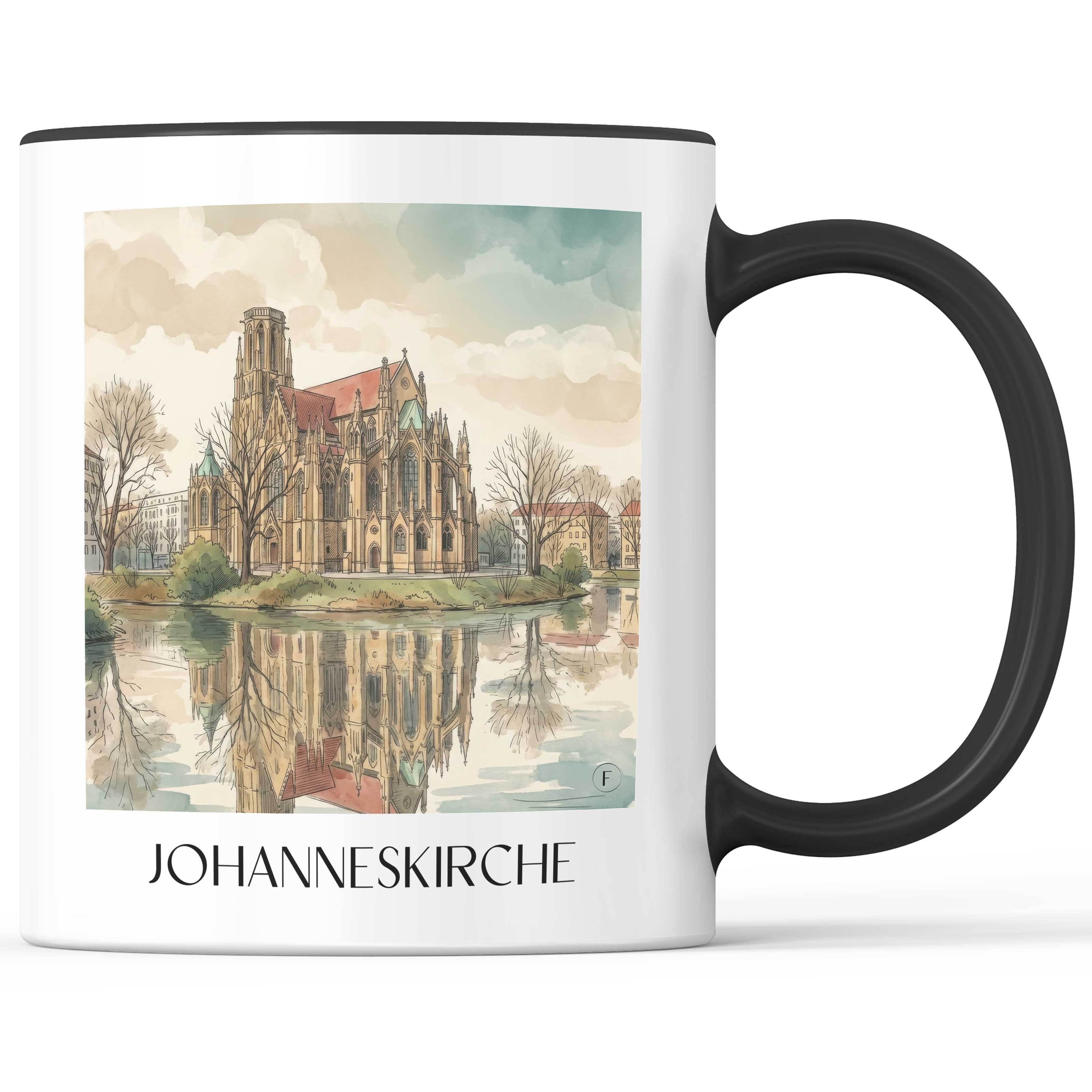 johanneskirche-stuttgart-deutschland-kaffeebecher-aquarell
