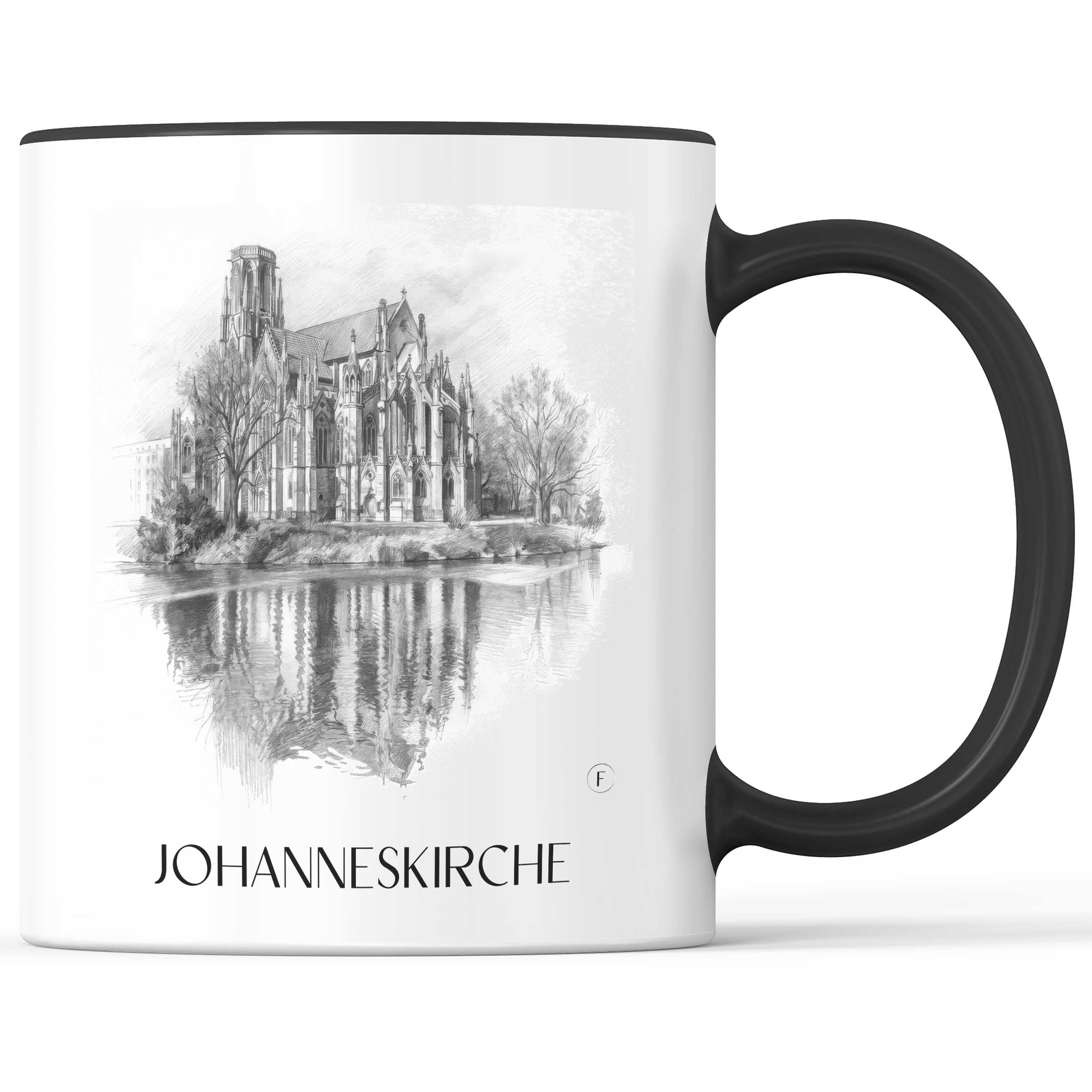 johanneskirche-stuttgart-deutschland-kaffeebecher-bleistift-zeichnung-drawing