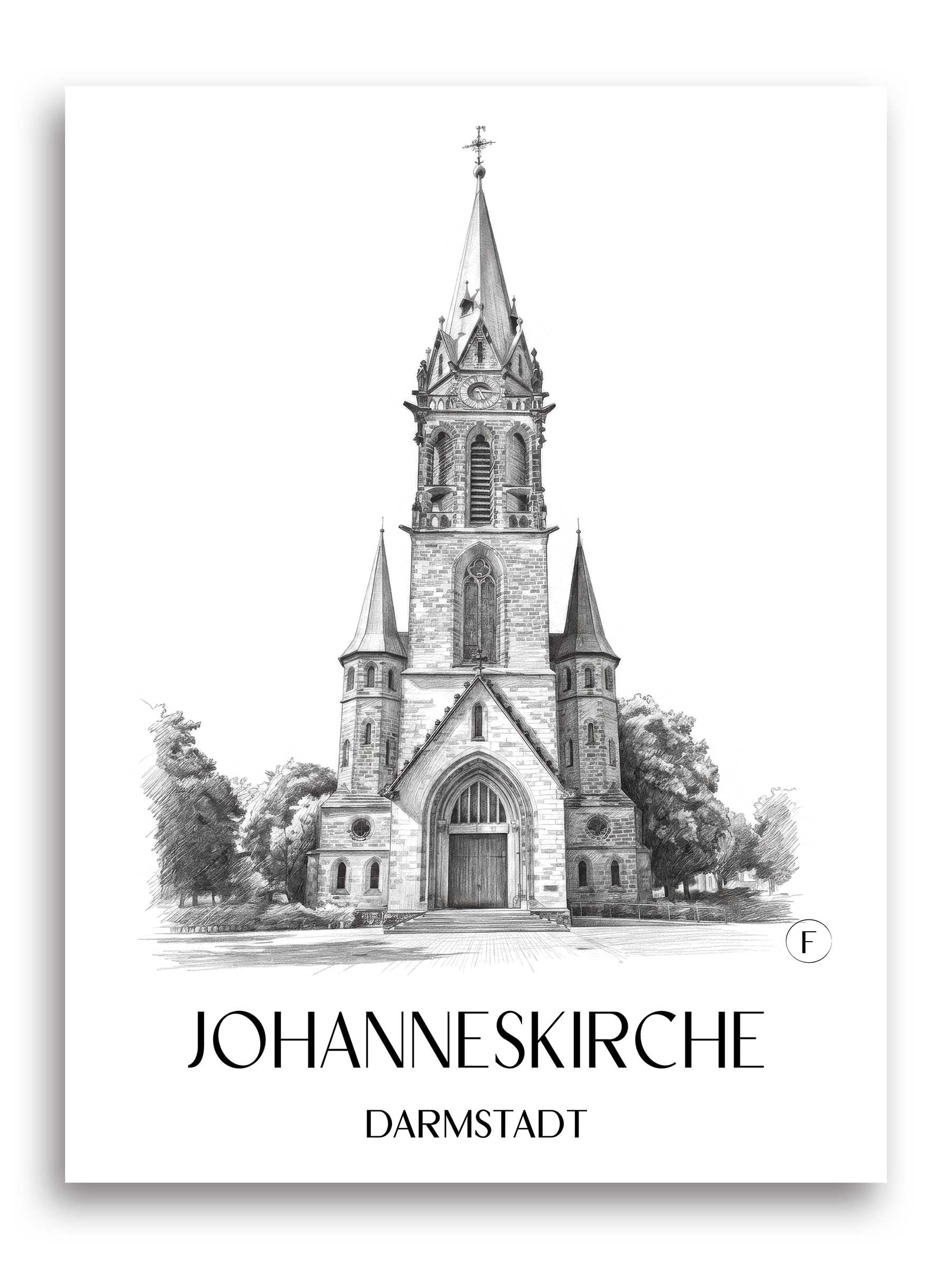 johanneskirche-darmstadt-deutschland-poster-bleistift-zeichnung-drawing