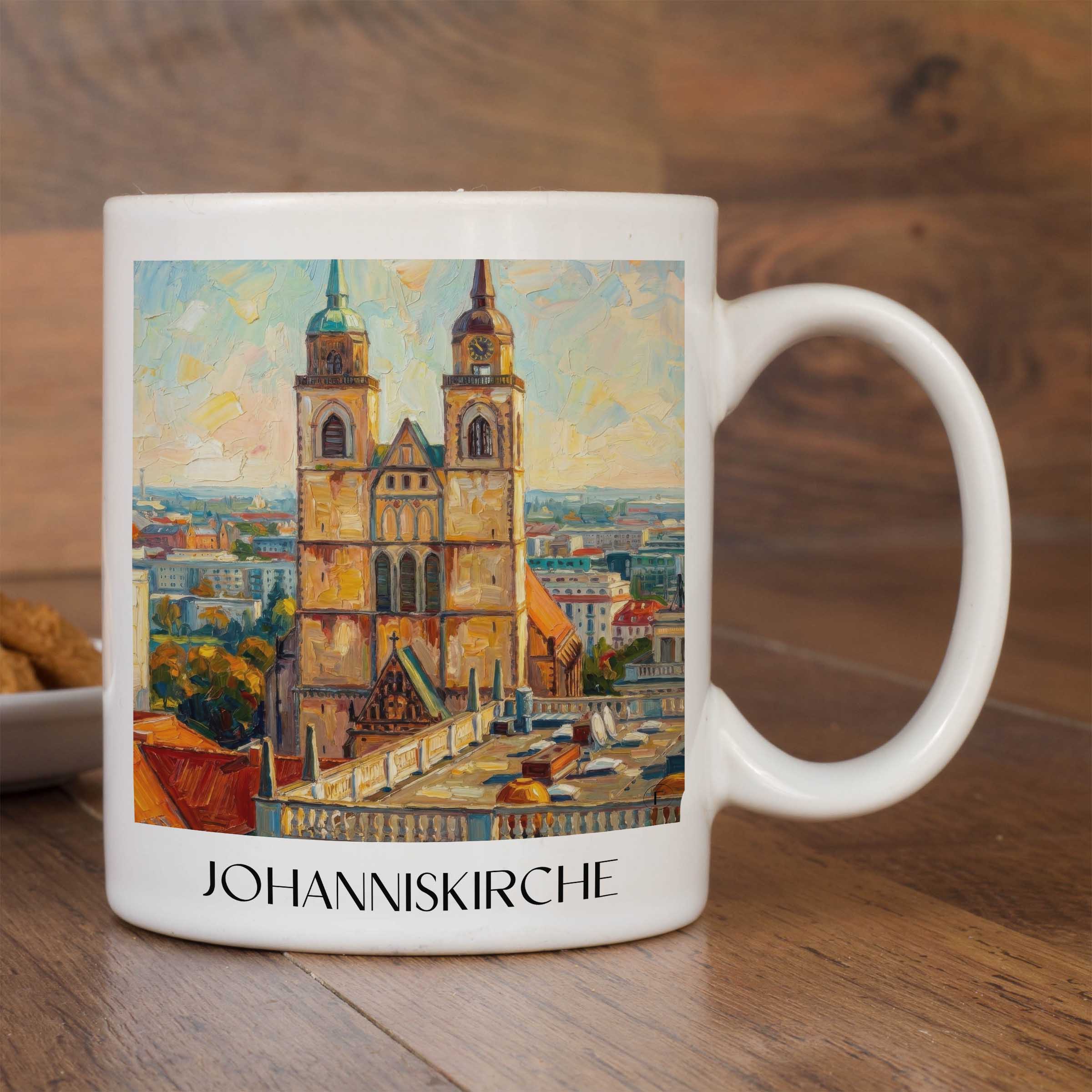 johanniskirche-magdeburg-deutschland-kaffeebecher-oil-painting-oelgemaelde