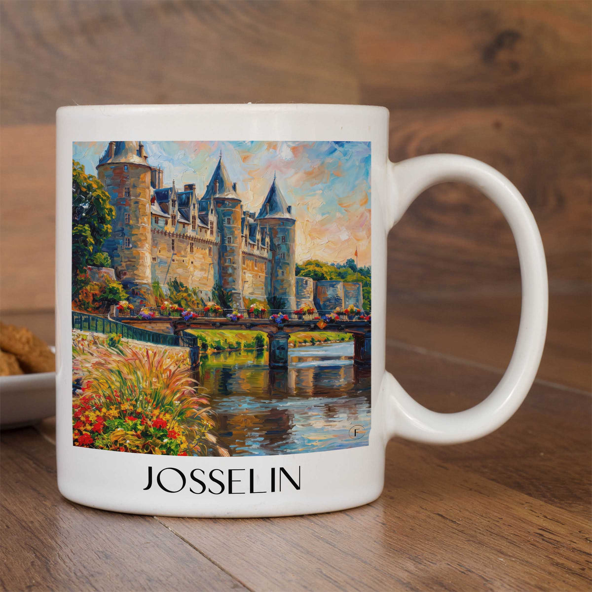 josselin-vallée-de-l'oust-frankreich-kaffeebecher-oil-painting-oelgemaelde
