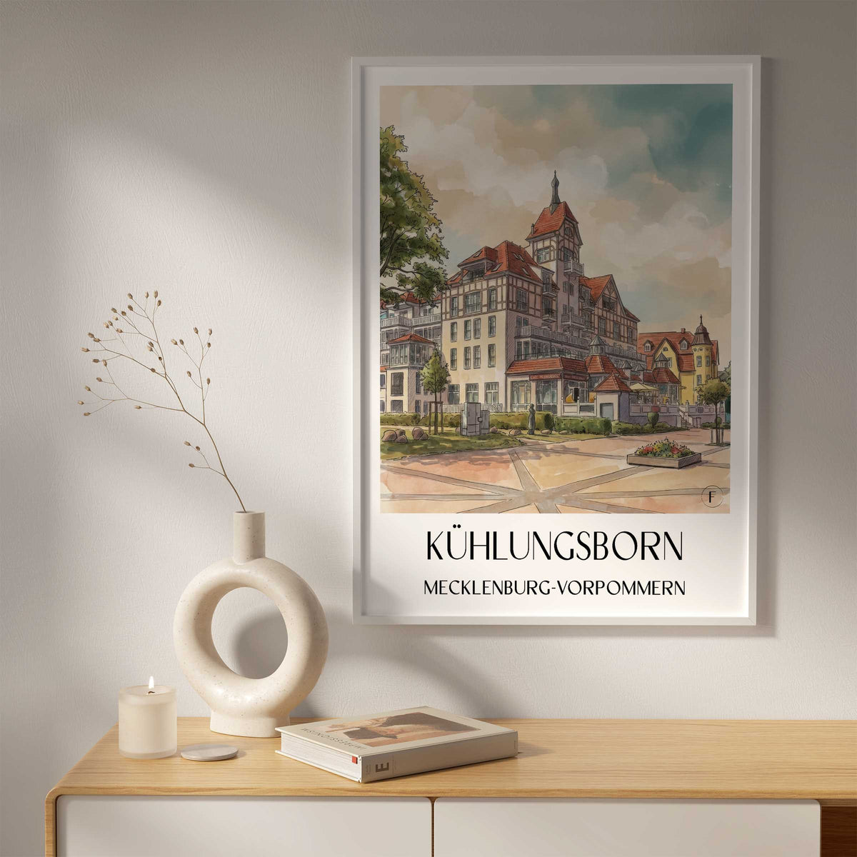 kühlungsborn-mecklenburg-vorpommern-deutschland-poster-aquarell