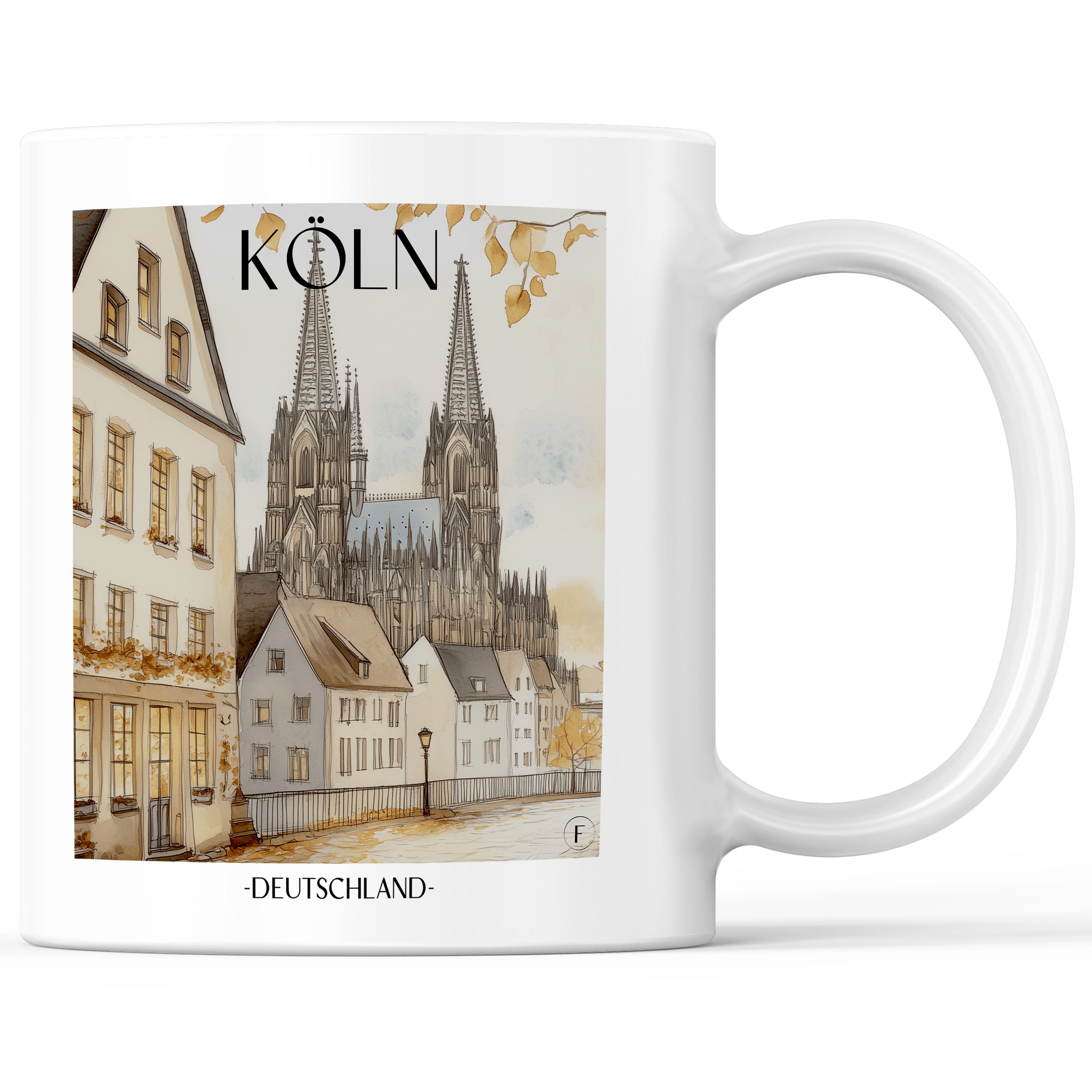 köln-deutschland-einkaufstasche-aquarell