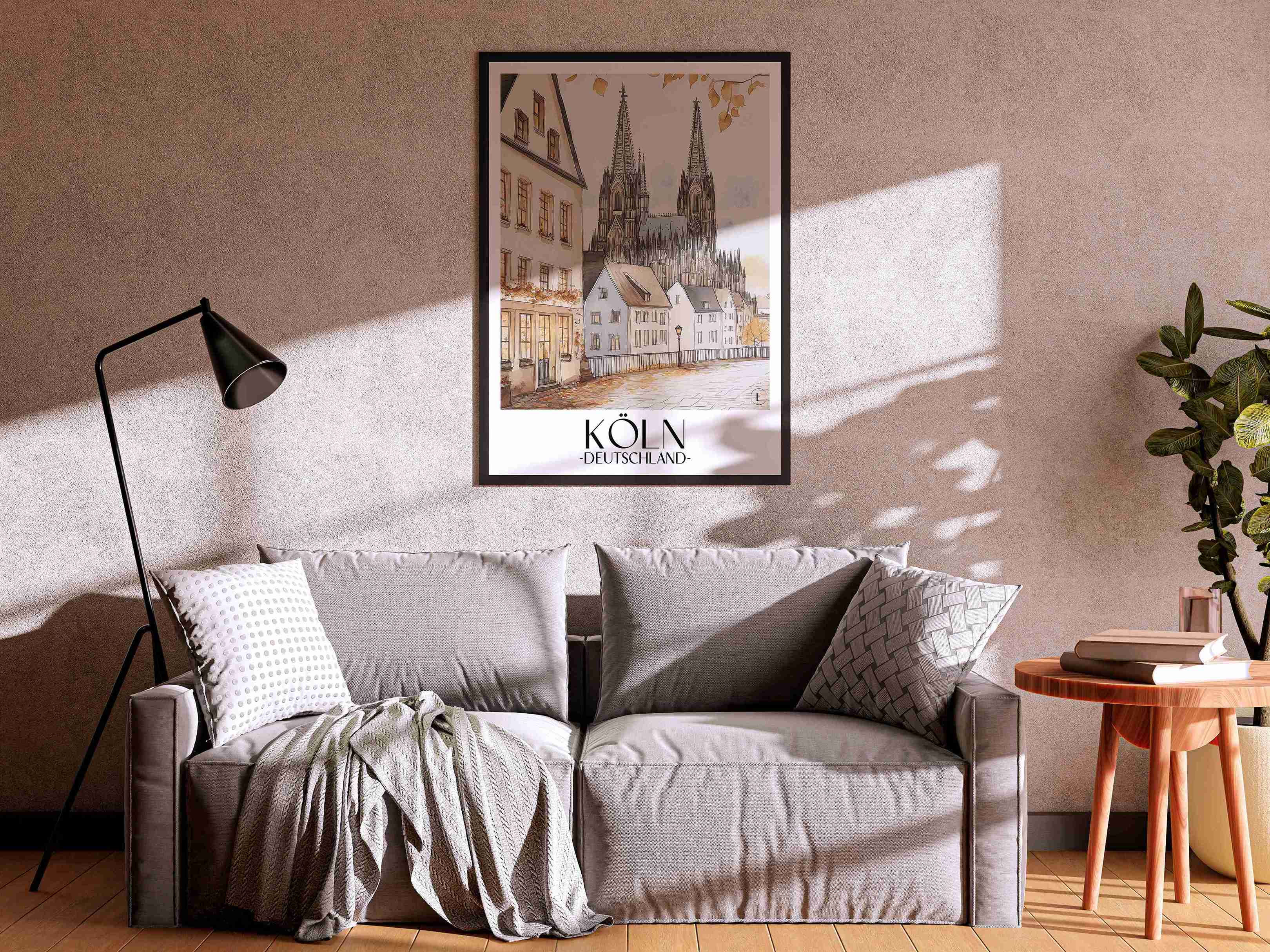 köln-deutschland-poster-aquarell