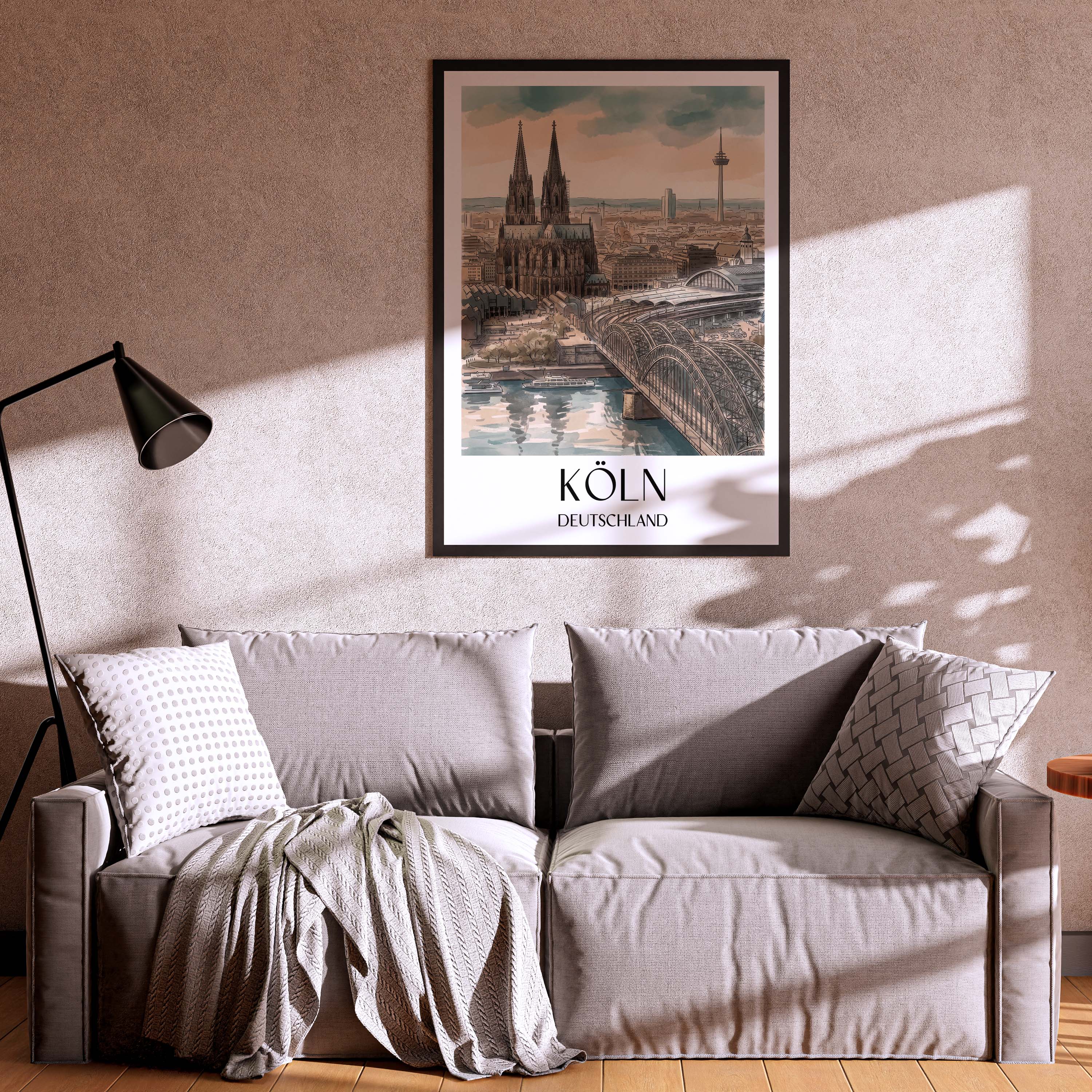 köln-deutschland-poster-aquarell