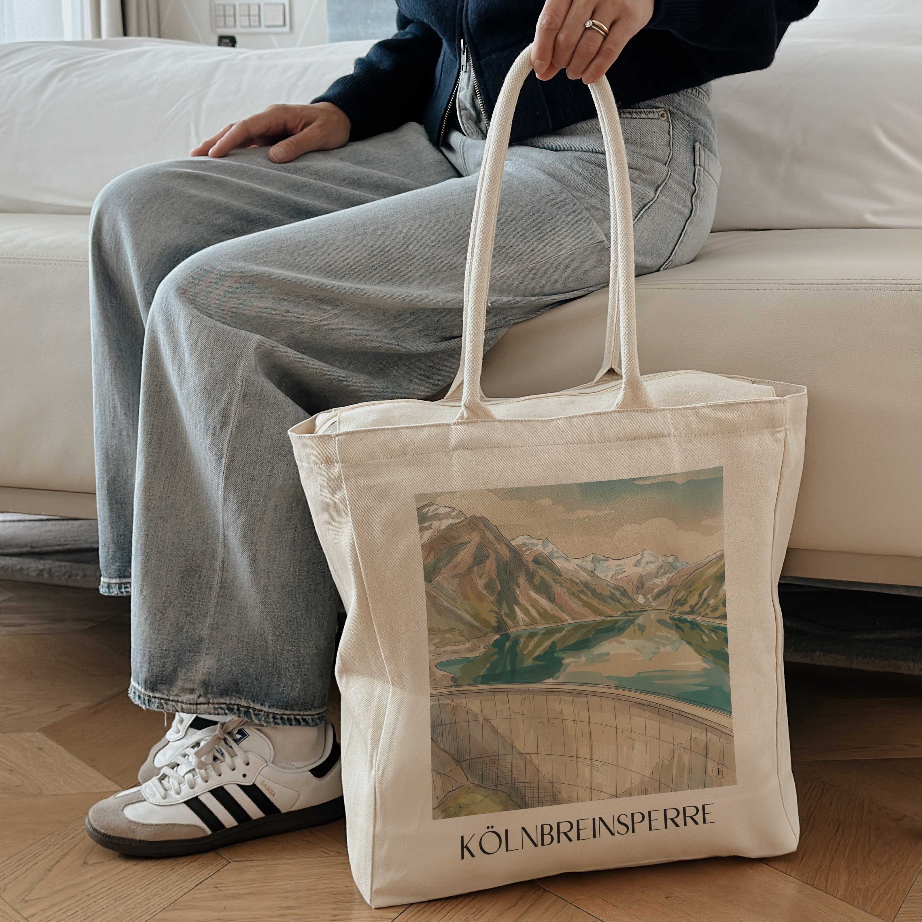 kölnbreinsperre-kärnten-österreich-einkaufstasche-aquarell