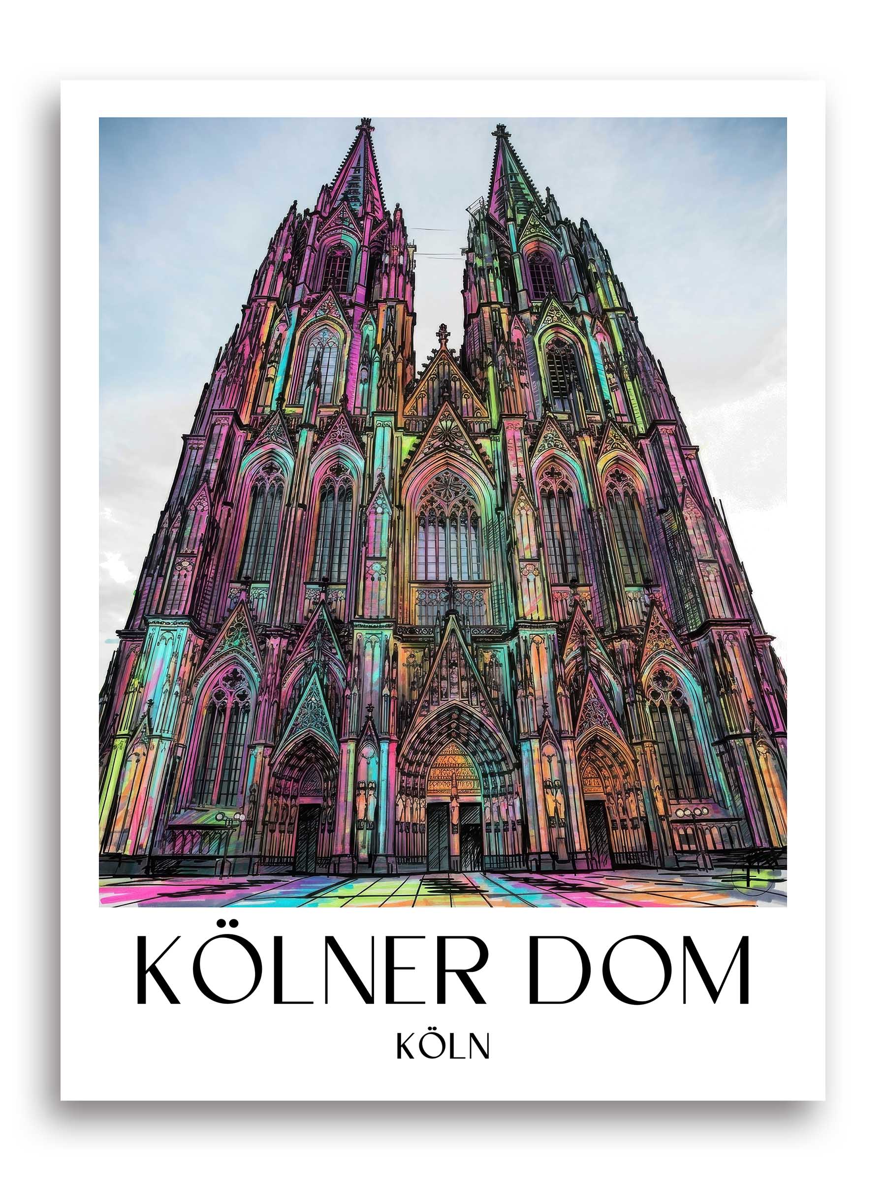 kölner-dom-köln-deutschland-poster-graffiti