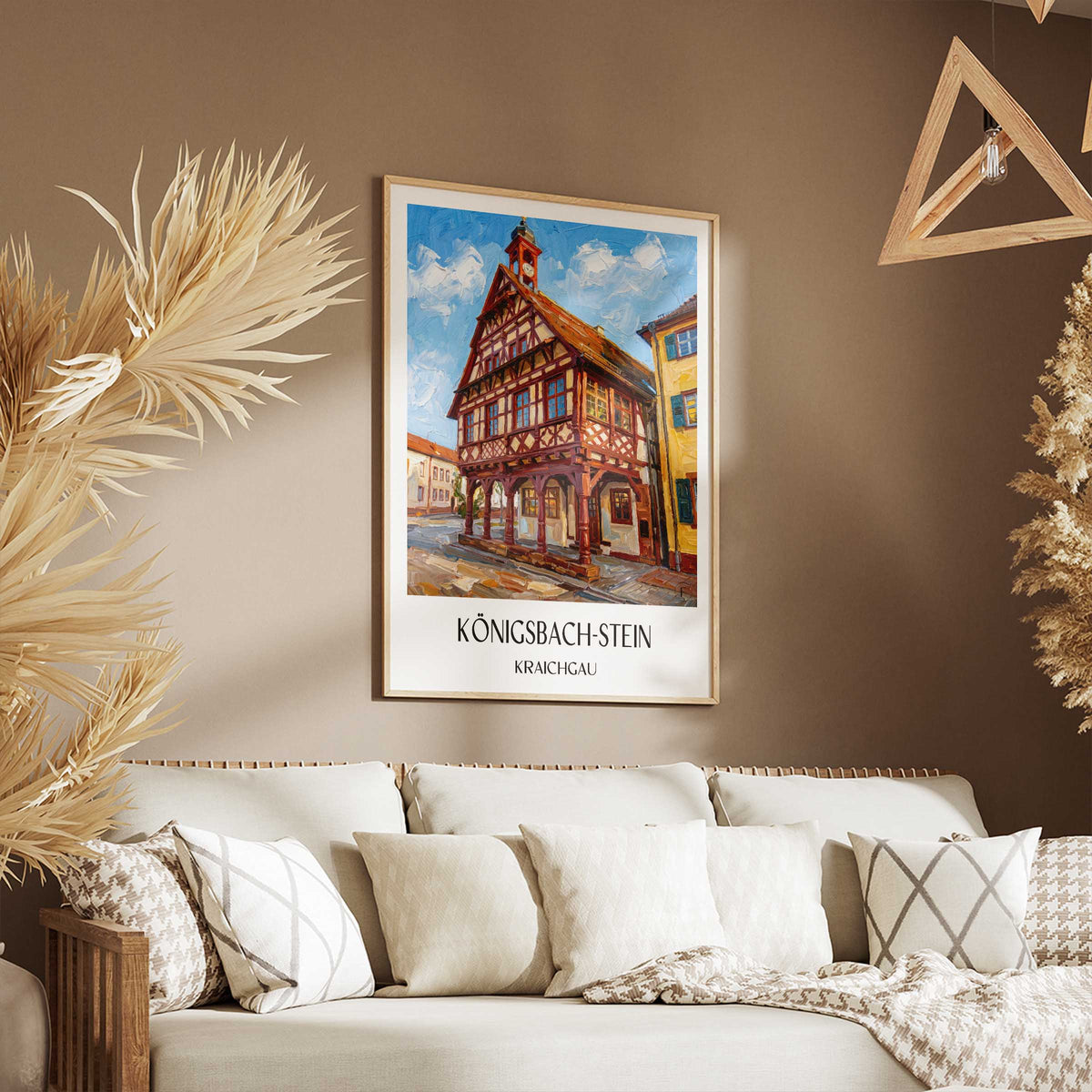 königsbach-stein-kraichgau-deutschland-poster-oil-painting-oelgemaelde