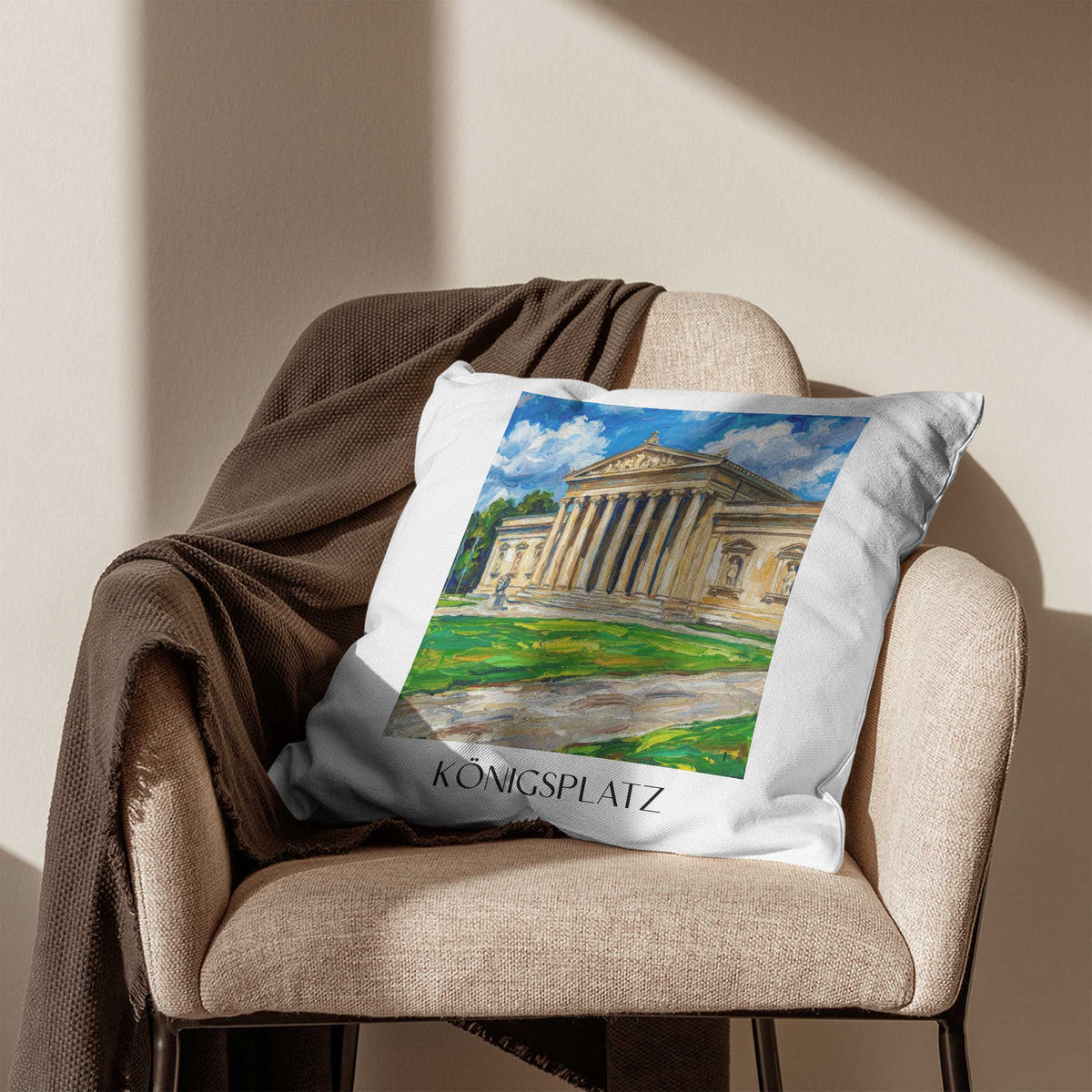 königsplatz-münchen-deutschland-kissenbezug-oil-painting-oelgemaelde
