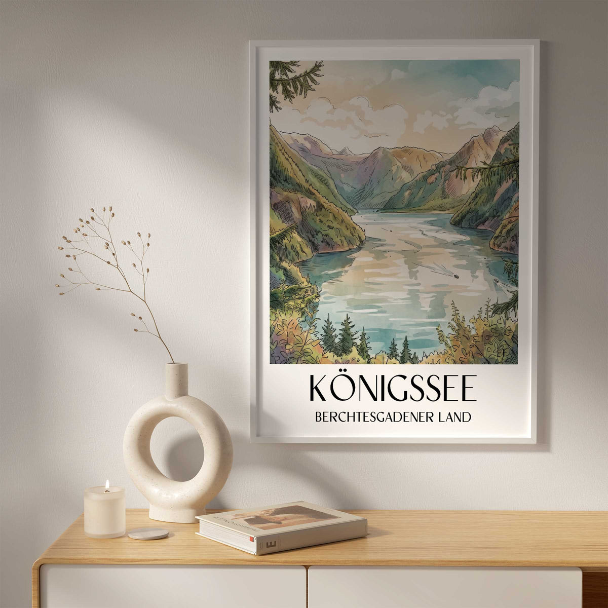 königssee-berchtesgadener-land-deutschland-poster-aquarell
