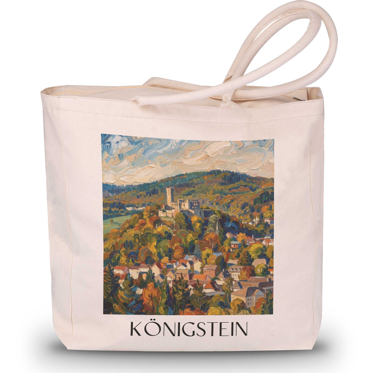 königstein-taunus-deutschland-einkaufstasche-oil-painting-oelgemaelde