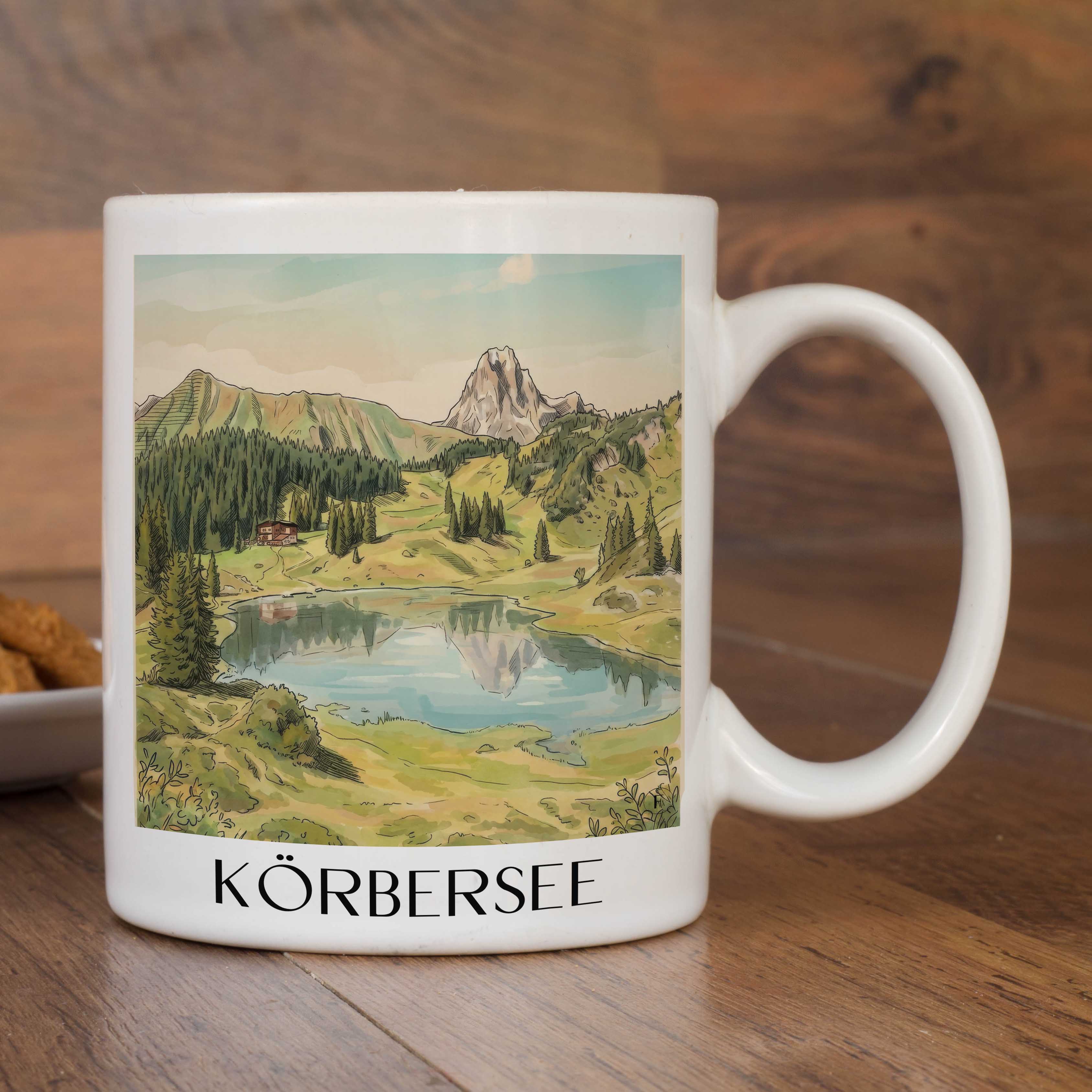 körbersee-vorarlberg-österreich-kaffeebecher-aquarell