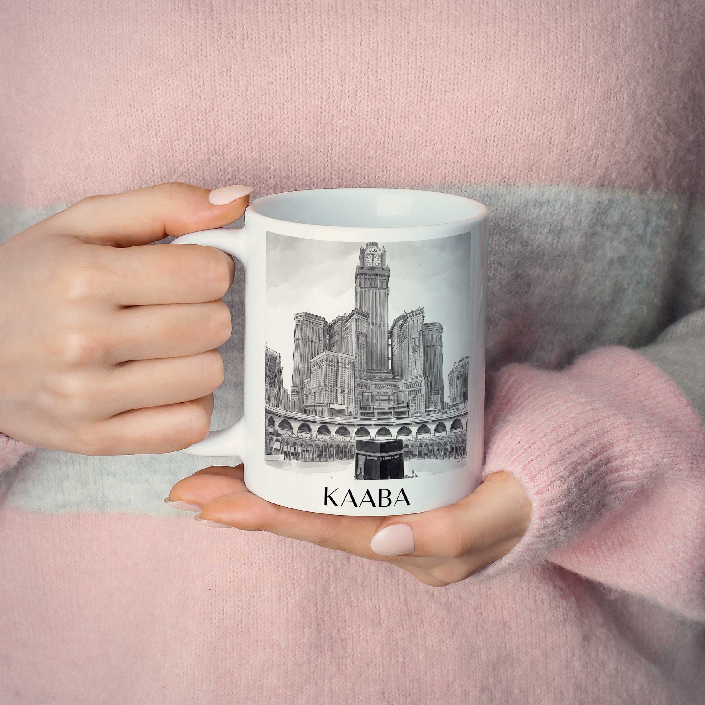 kaaba,-mekka-saudi-arabien-kaffeebecher-aquarell-schwarz-weiss