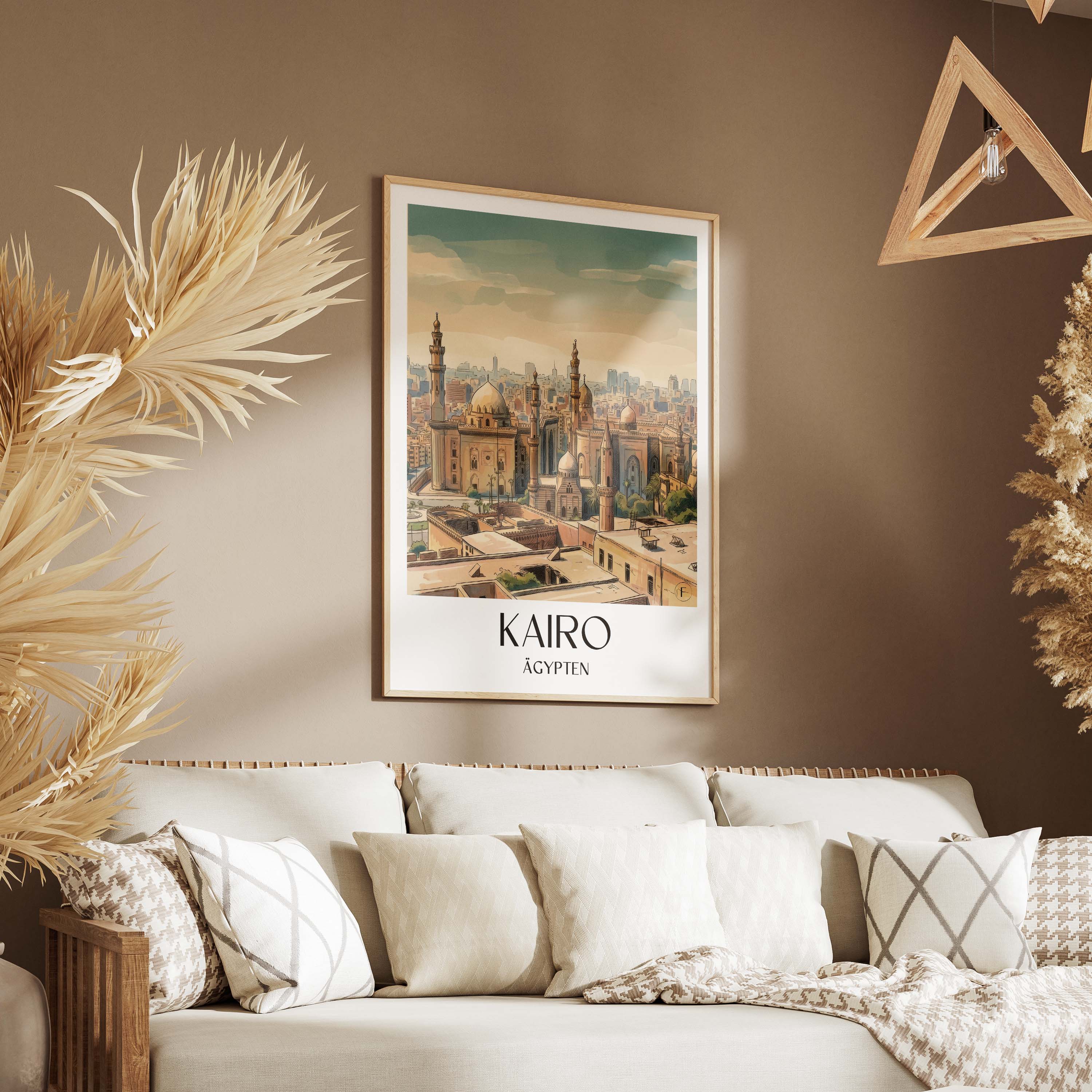 kairo-ägypten-poster-aquarell