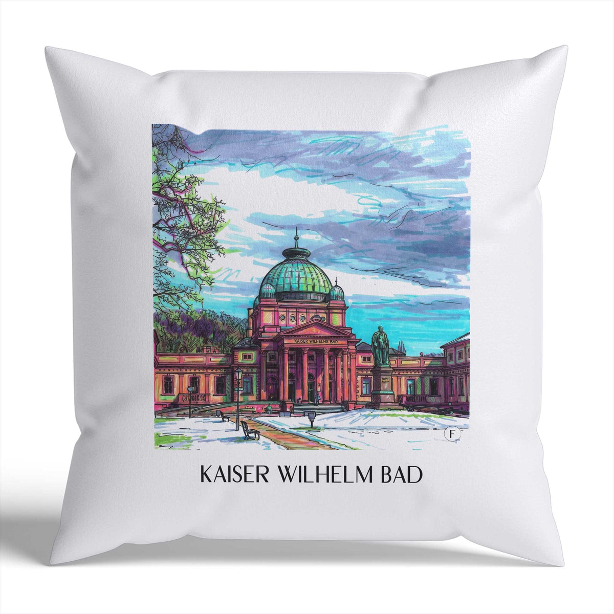 kaiser-wilhelm-bad-bad-homburg-deutschland-kissenbezug-graffiti