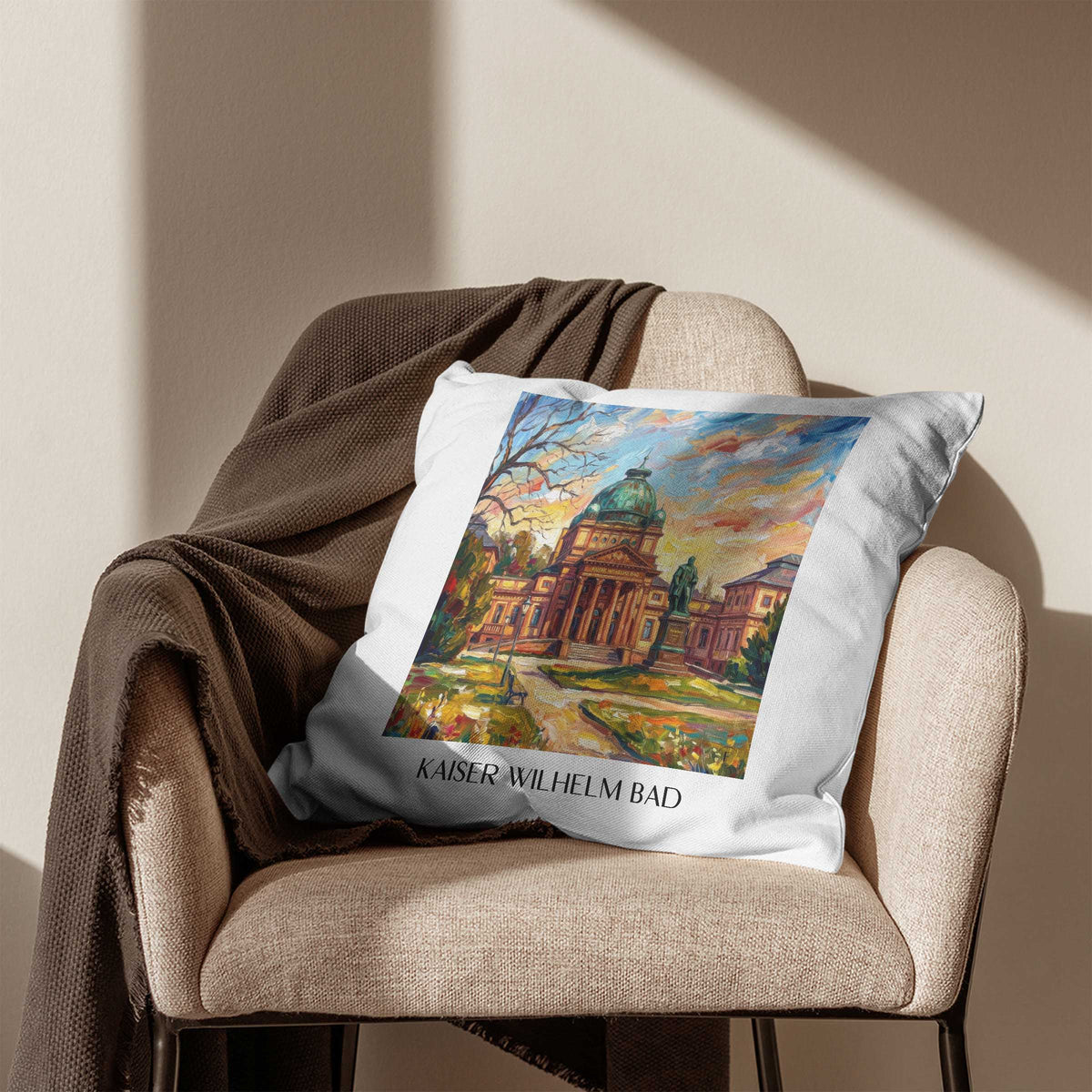 kaiser-wilhelm-bad-bad-homburg-deutschland-kissenbezug-oil-painting-oelgemaelde