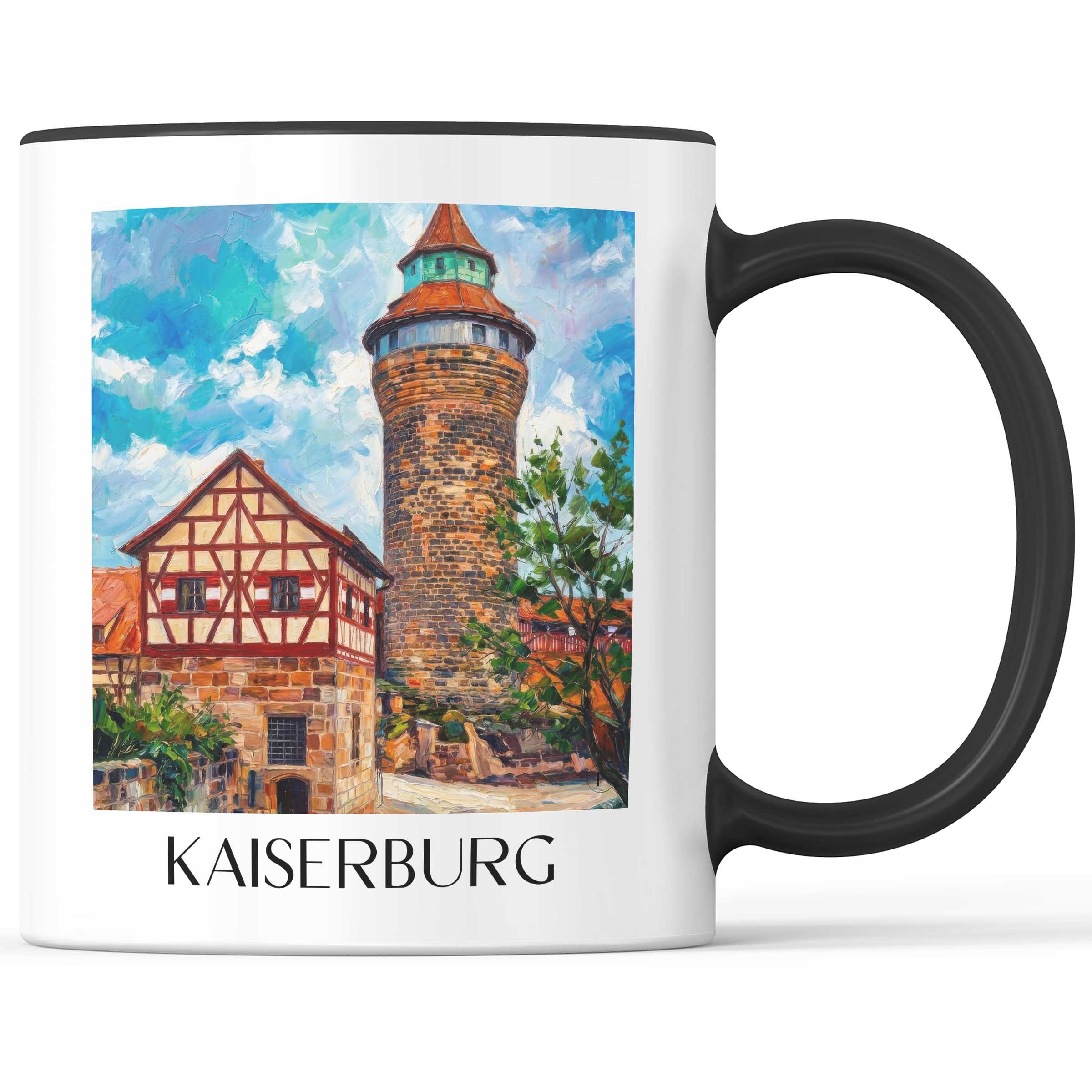 kaiserburg-nürnberg-deutschland-kaffeebecher-oil-painting-oelgemaelde