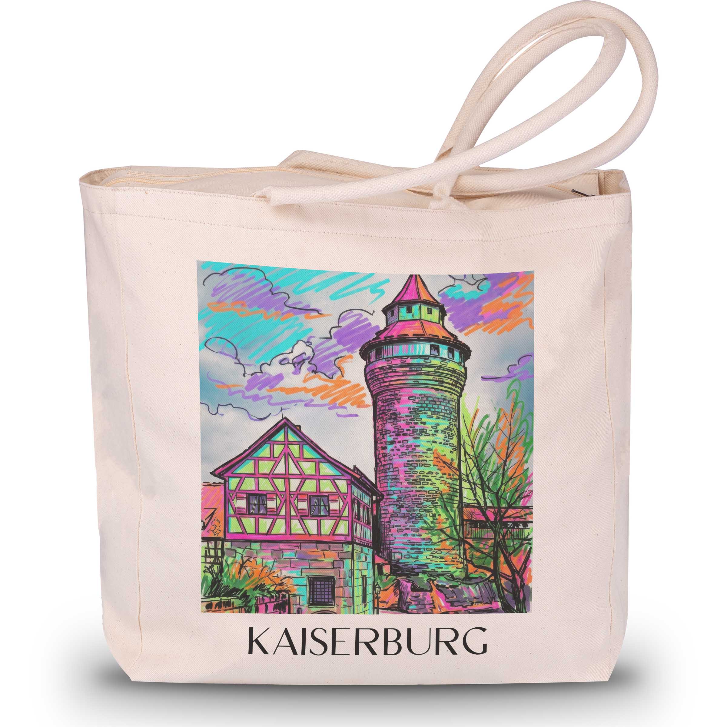 kaiserburg-nürnberg-deutschland-einkaufstasche-graffiti