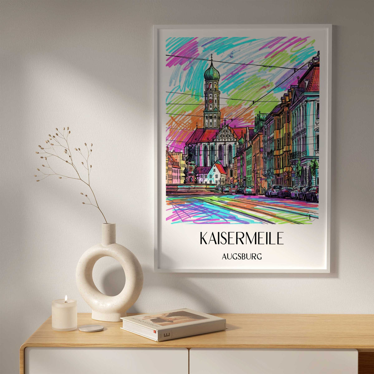 kaisermeile-augsburg-deutschland-poster-graffiti