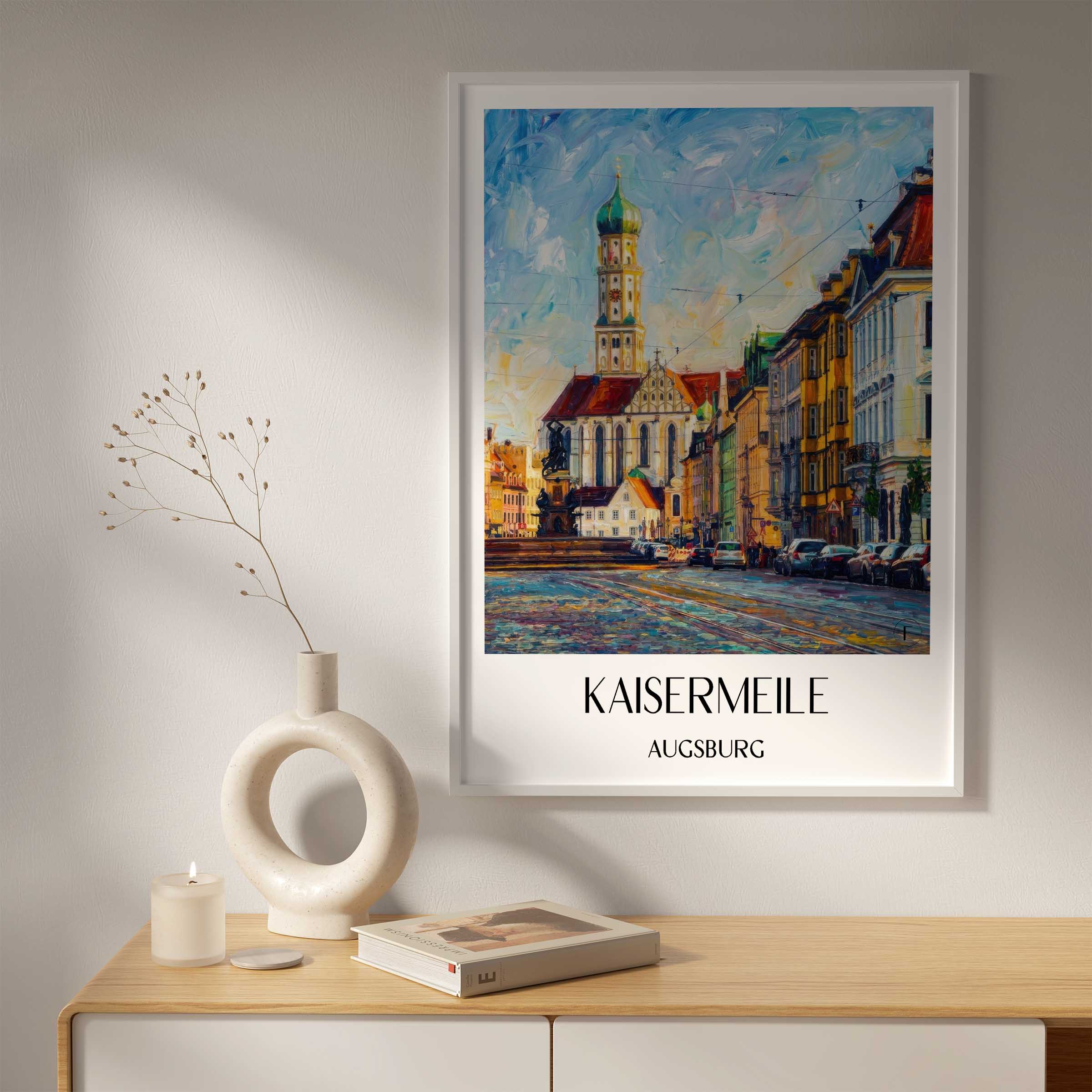 kaisermeile-augsburg-deutschland-poster-oil-painting-oelgemaelde